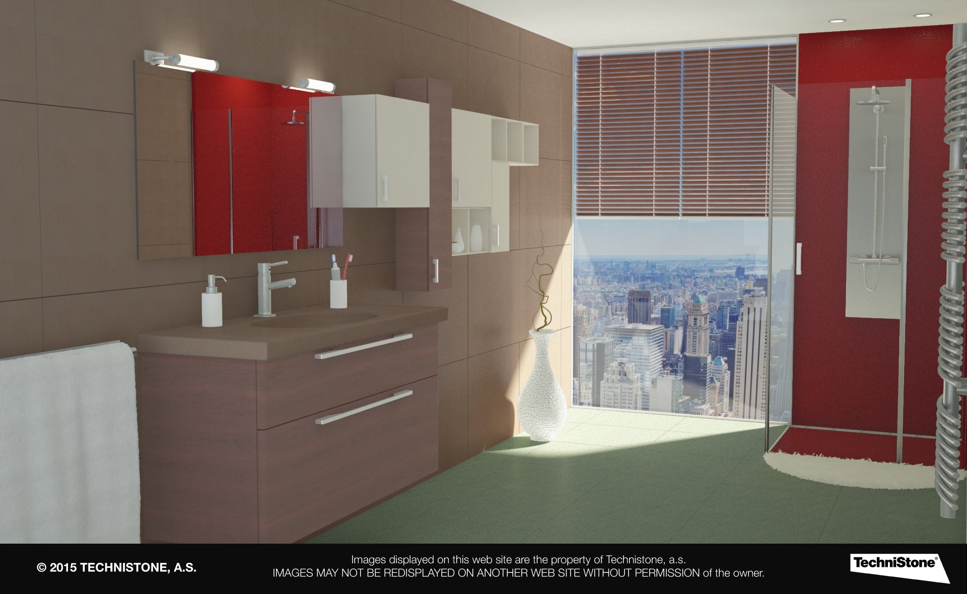 Modern bathroom