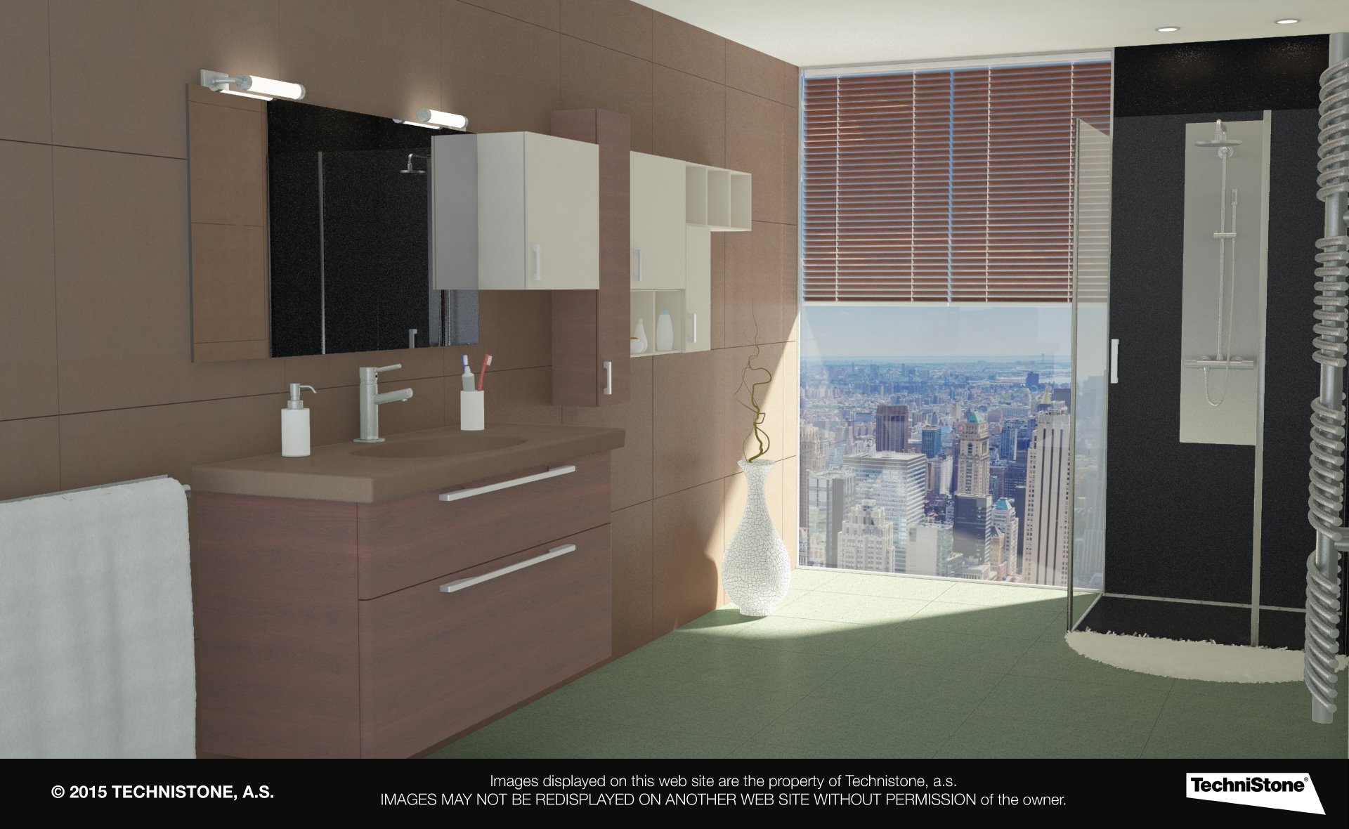 Modern bathroom
