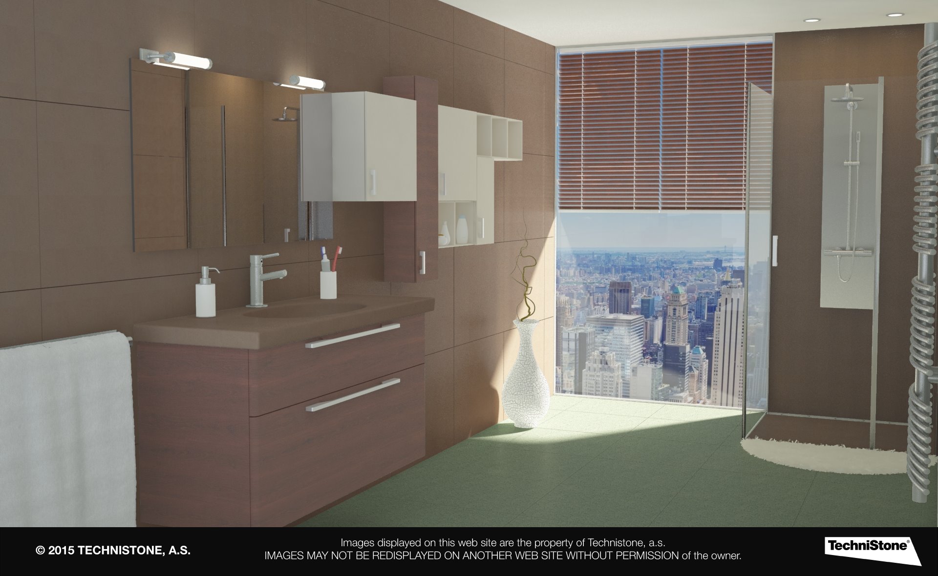 Modern bathroom