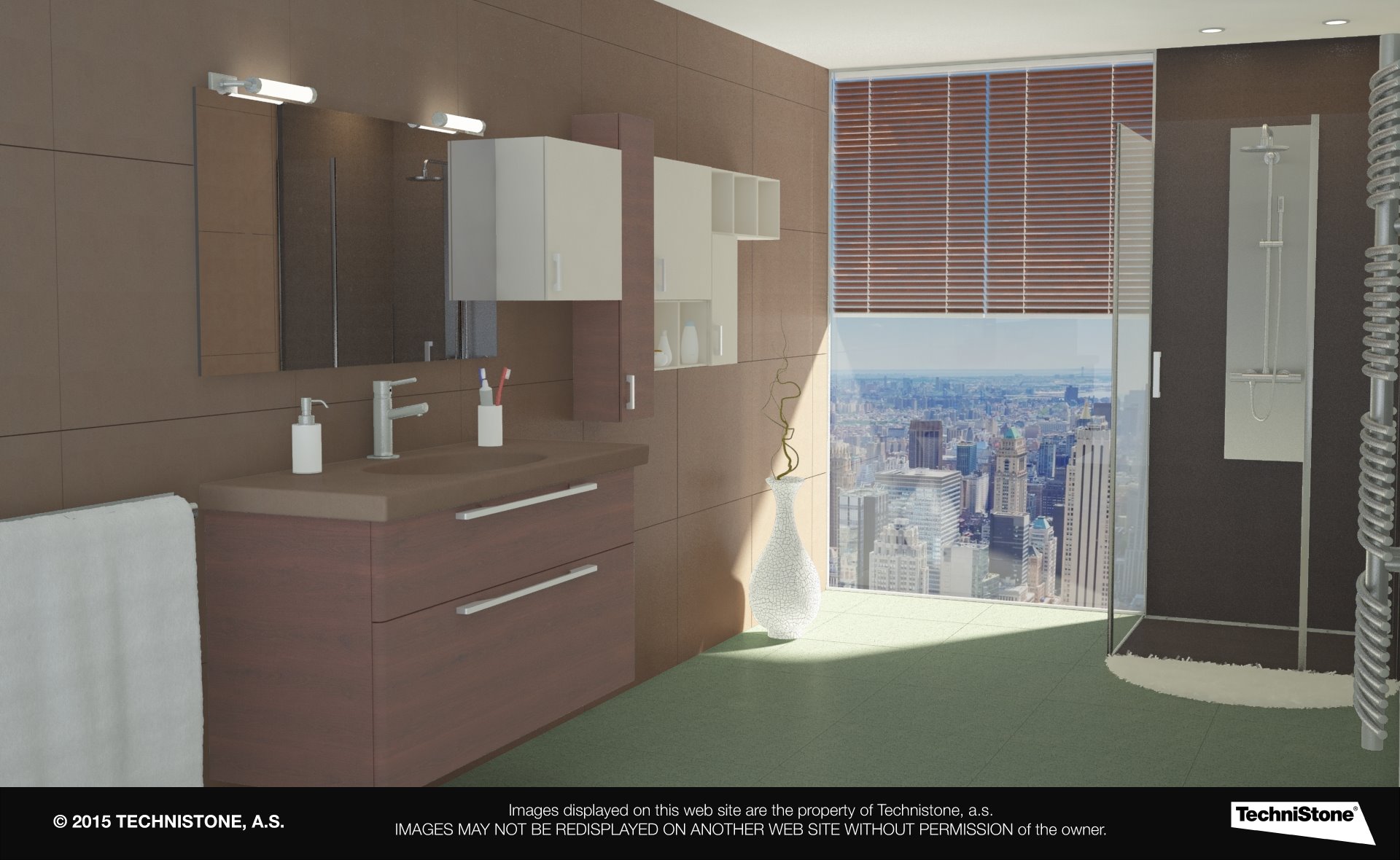 Modern bathroom
