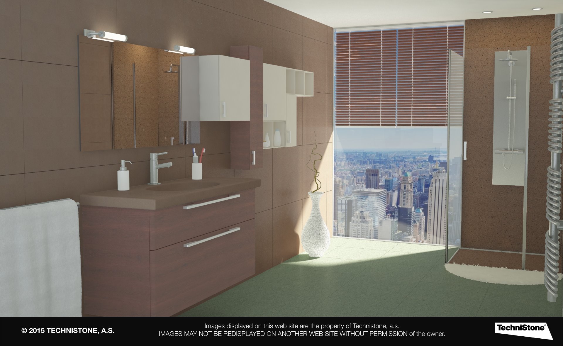 Modern bathroom
