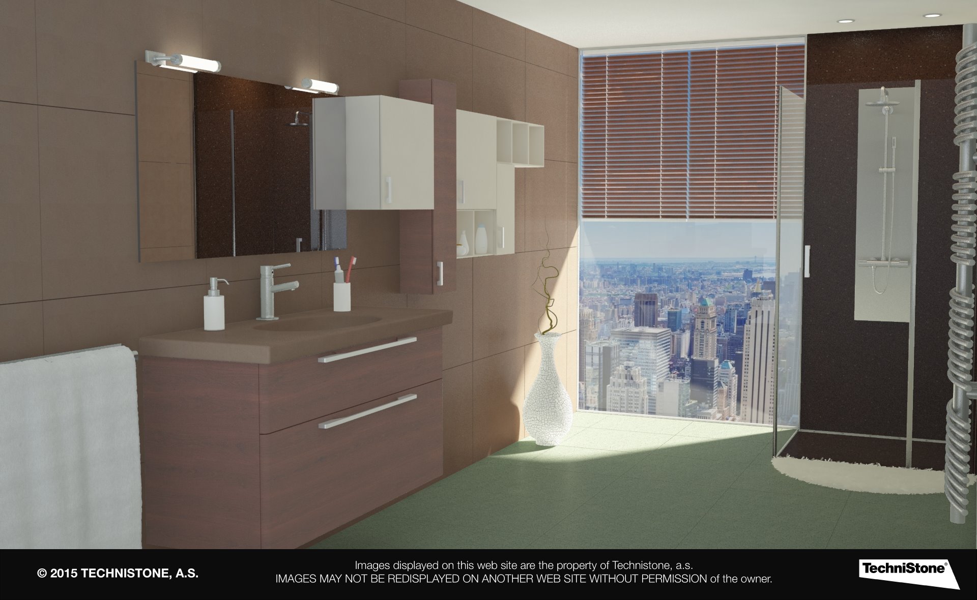 Modern bathroom