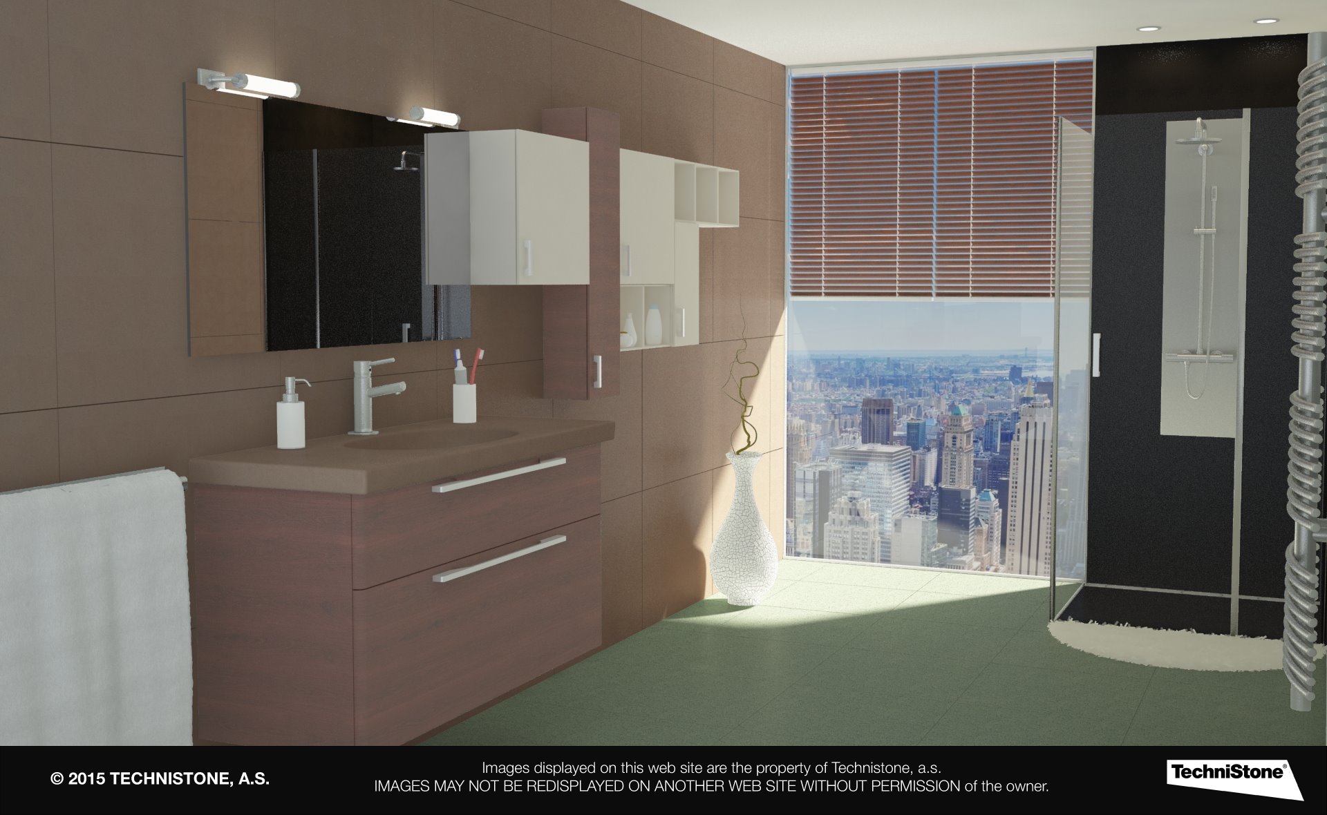 Modern bathroom