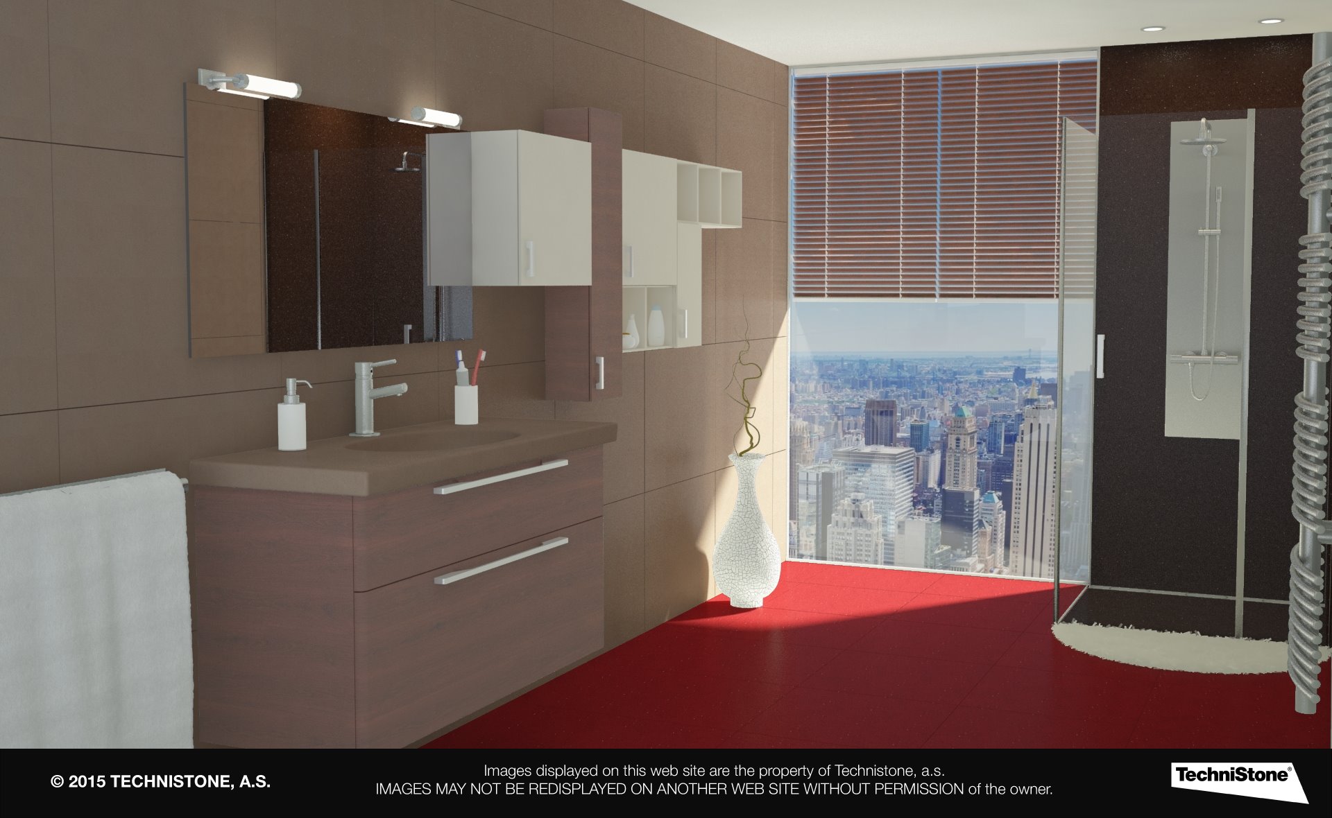 Modern bathroom