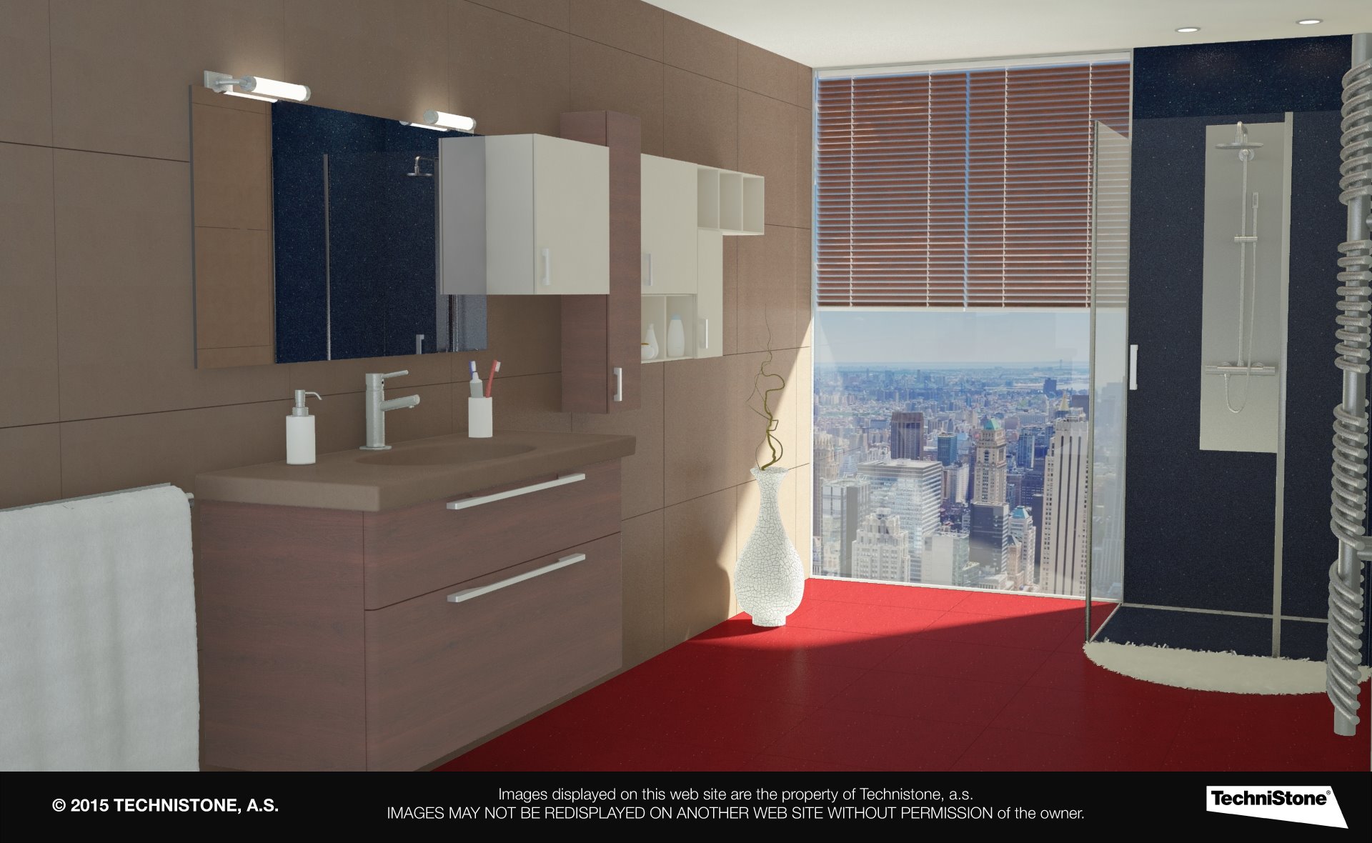 Modern bathroom