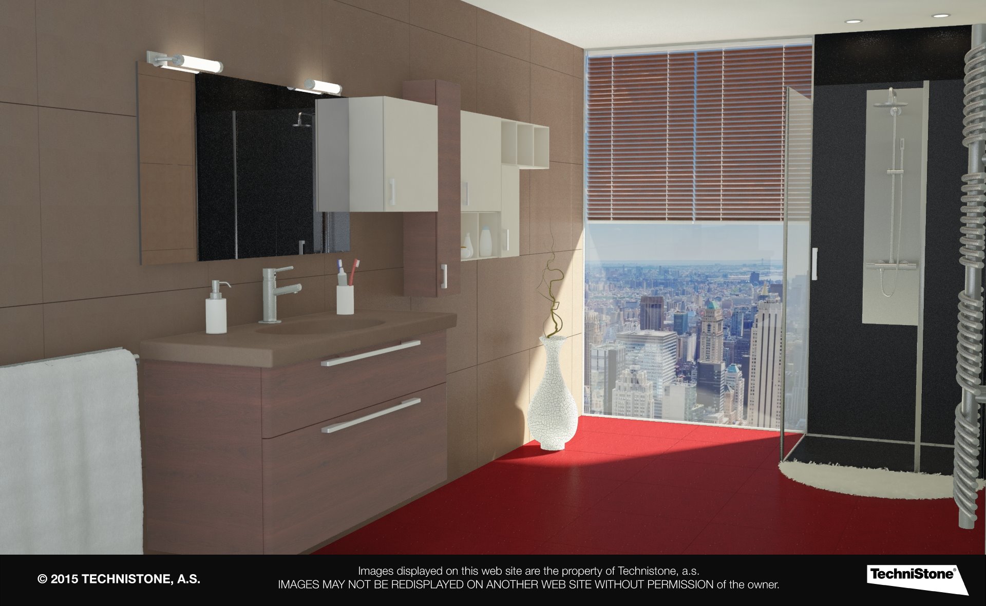 Modern bathroom