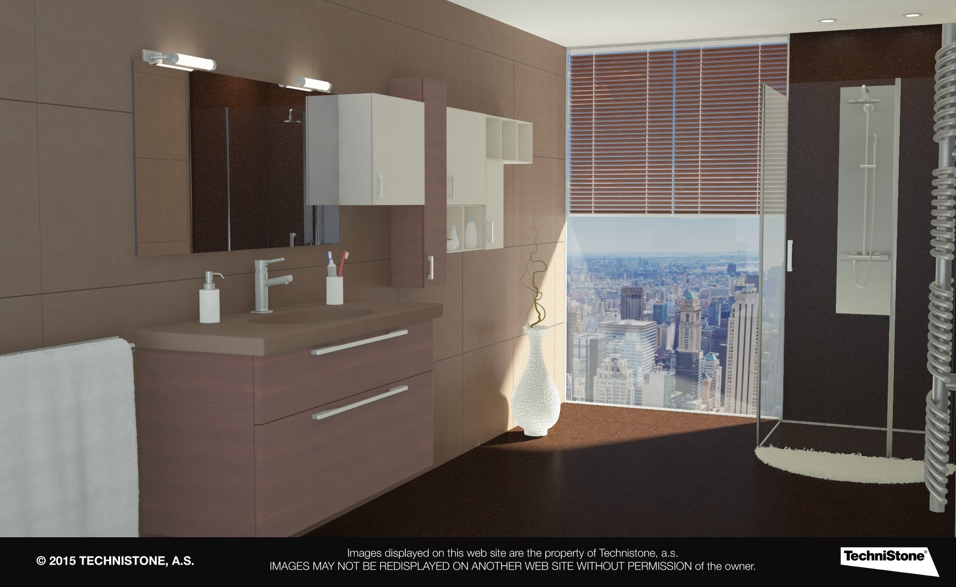 Modern bathroom