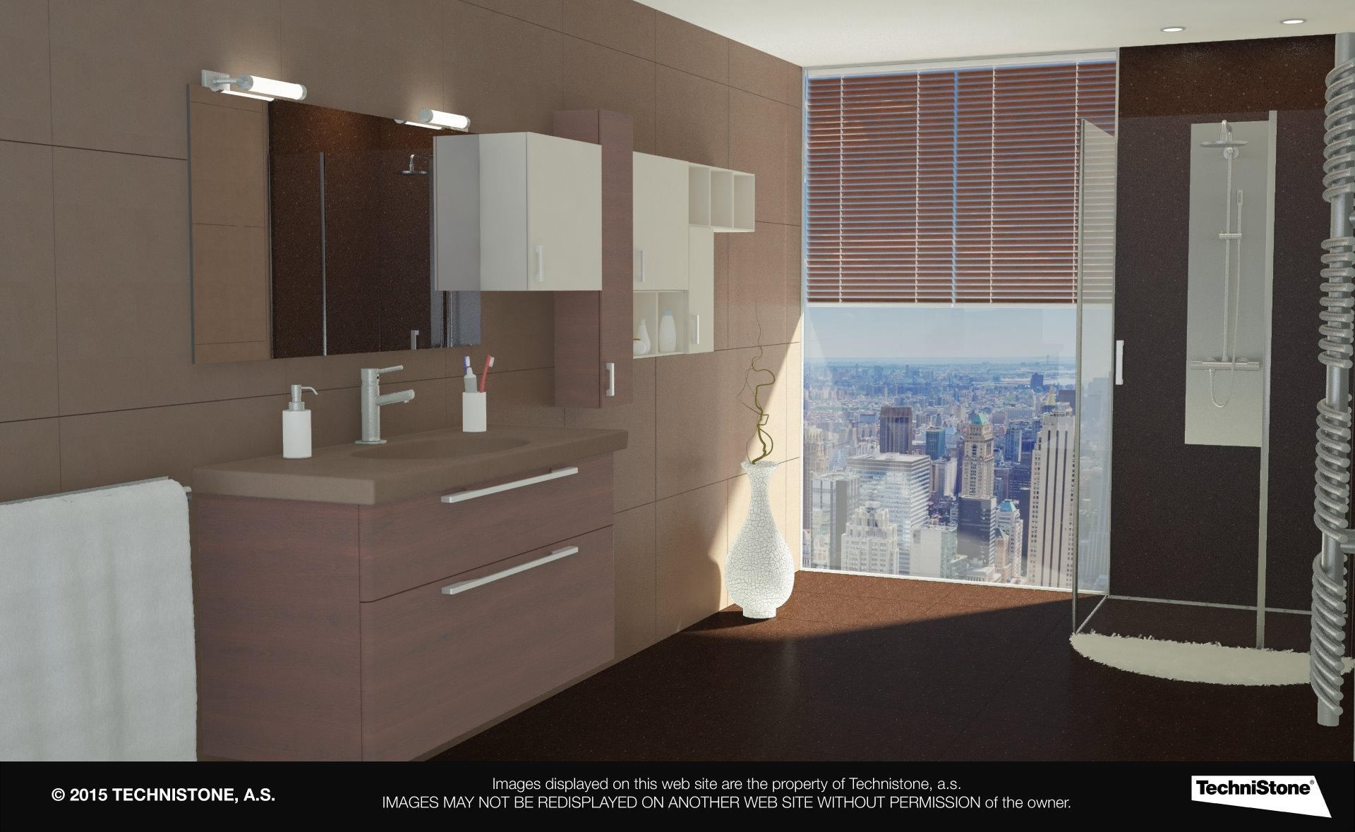 Modern bathroom