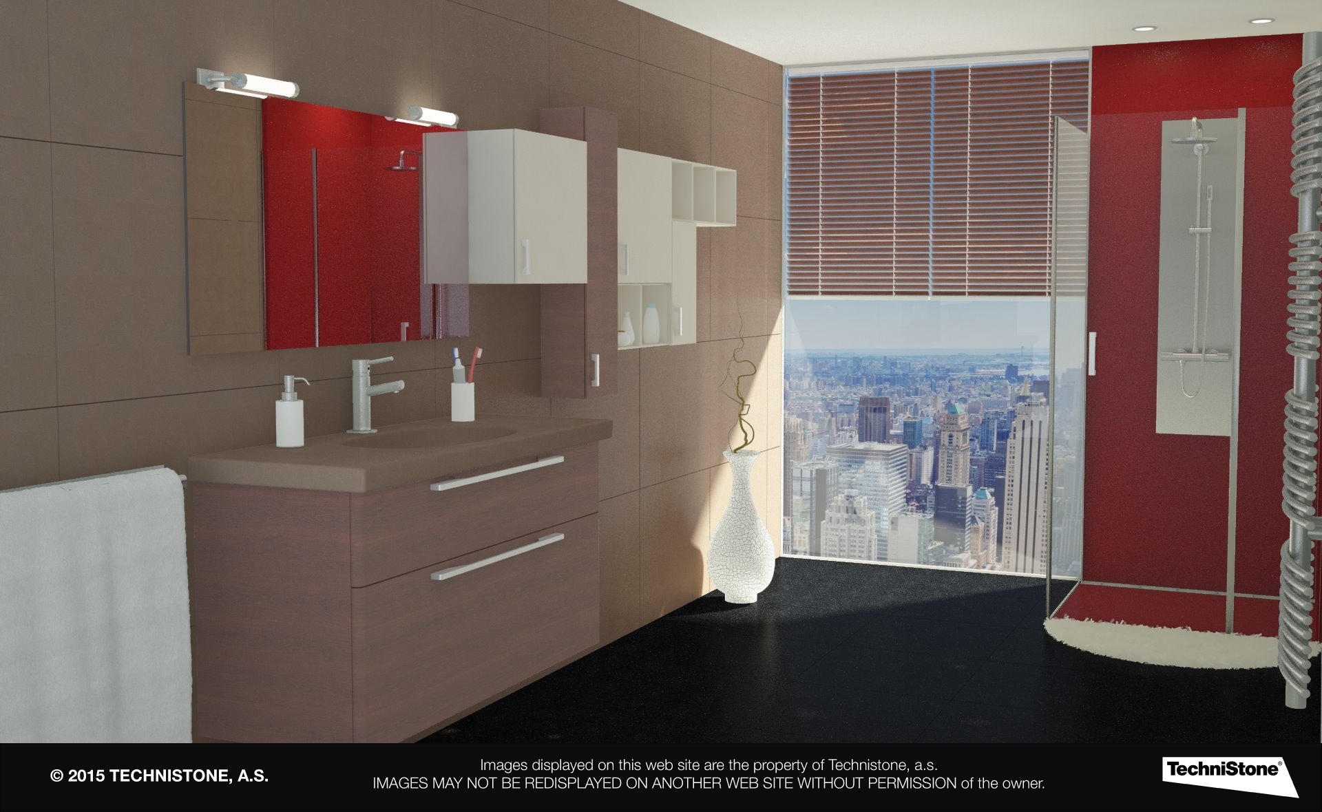 Modern bathroom