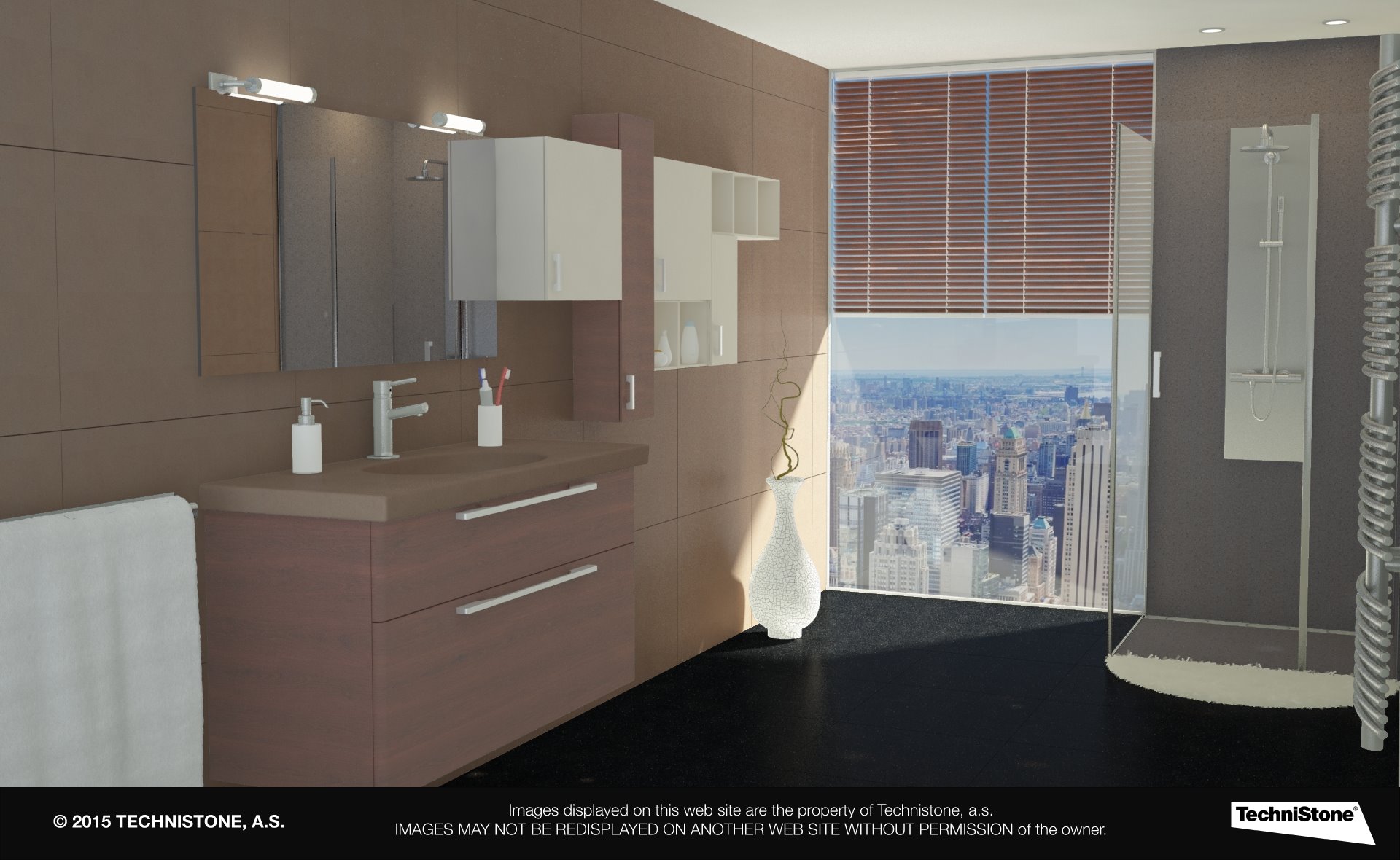 Modern bathroom