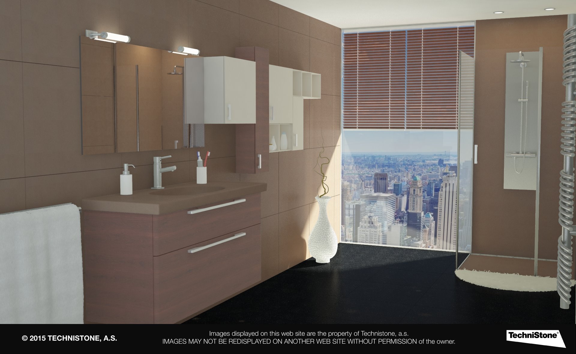Modern bathroom