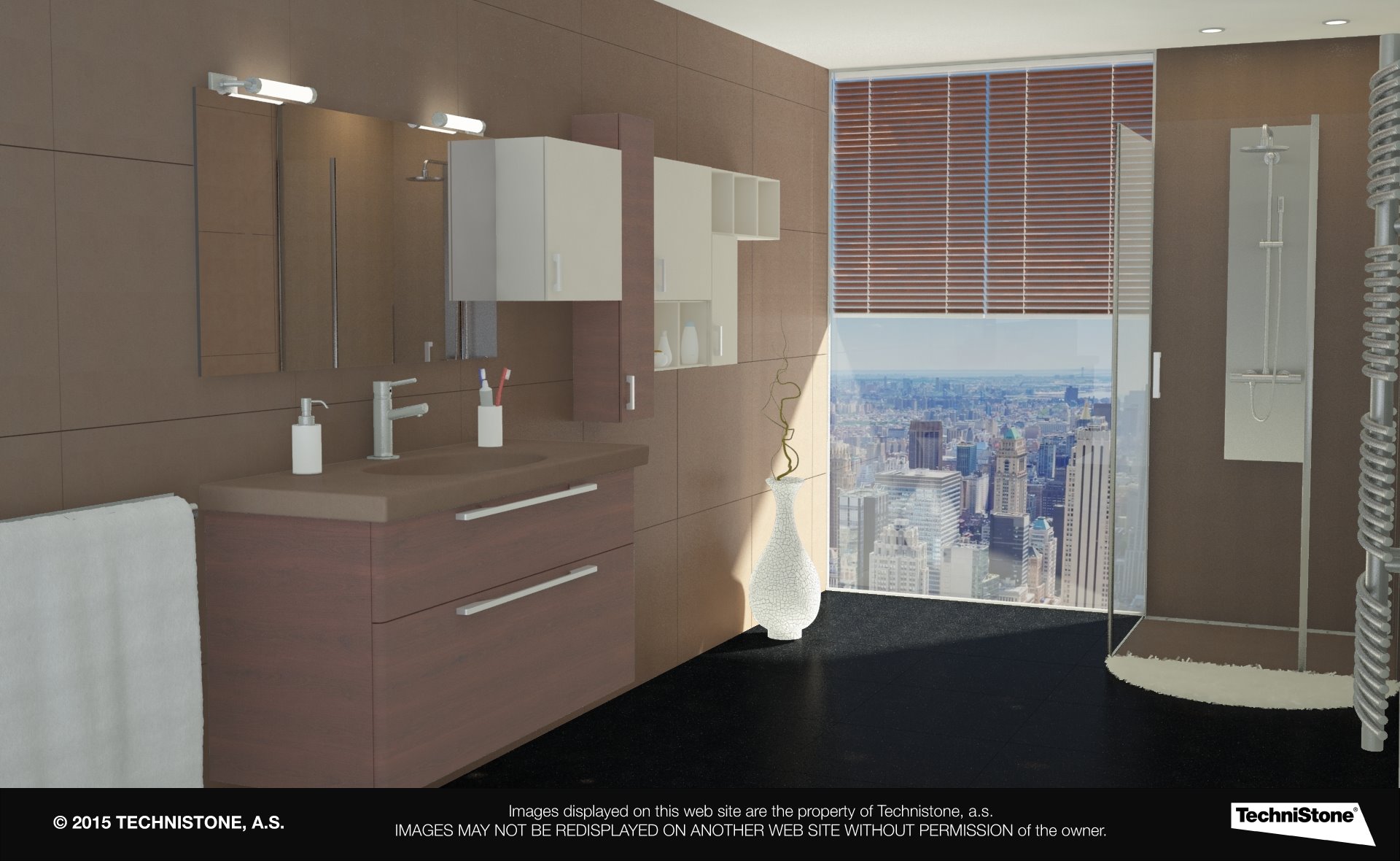 Modern bathroom