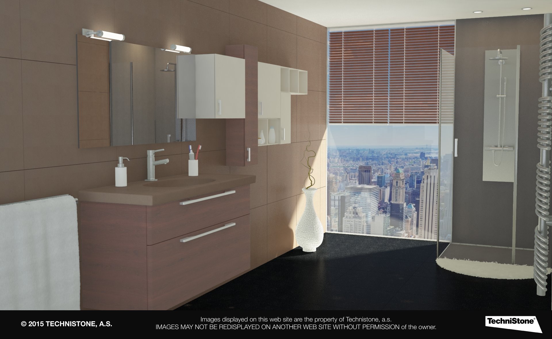 Modern bathroom