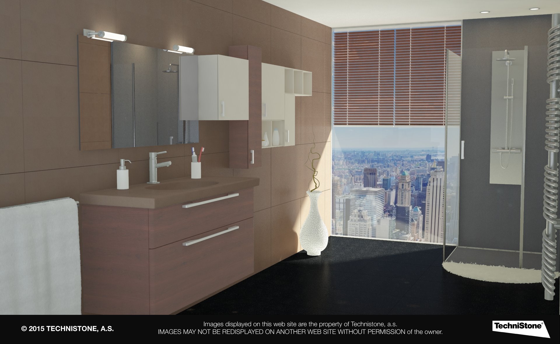 Modern bathroom