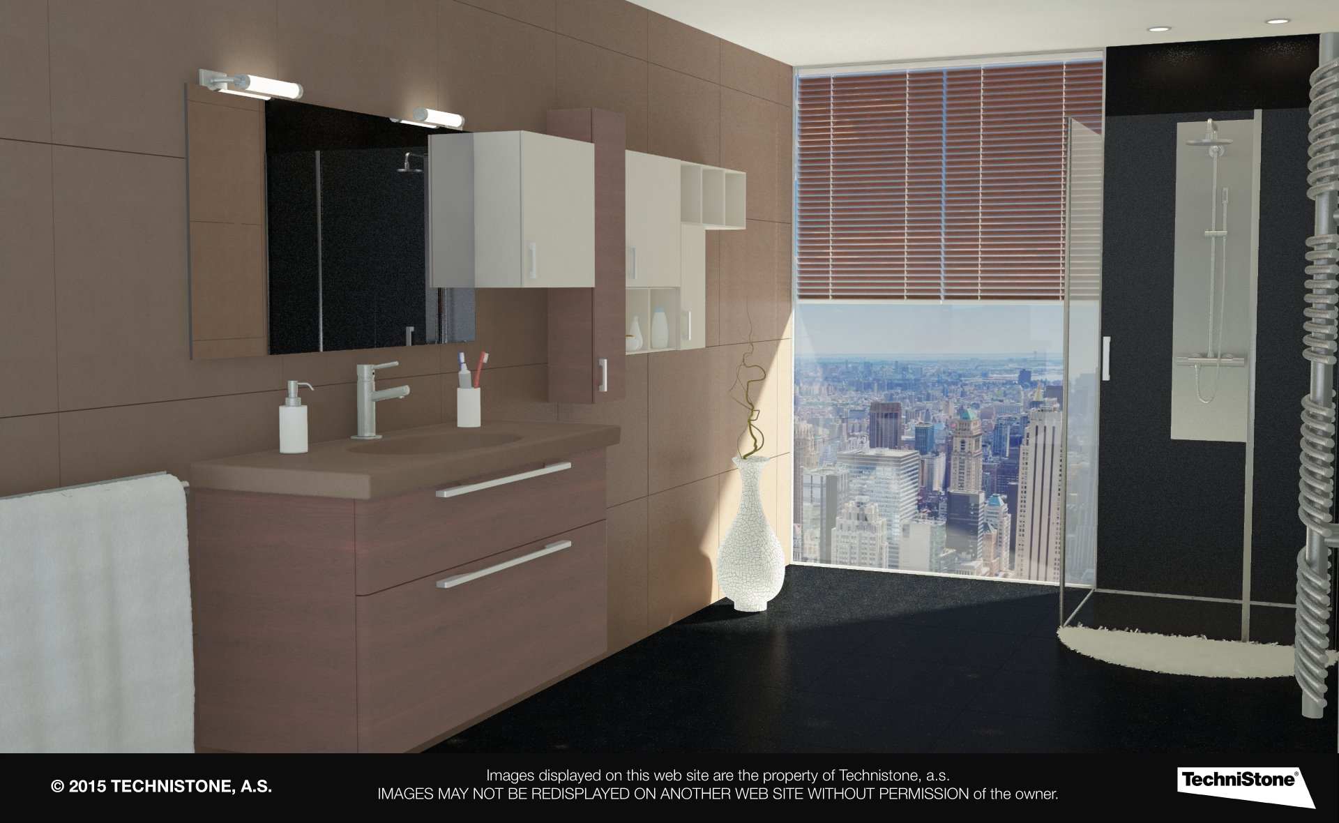 Modern bathroom