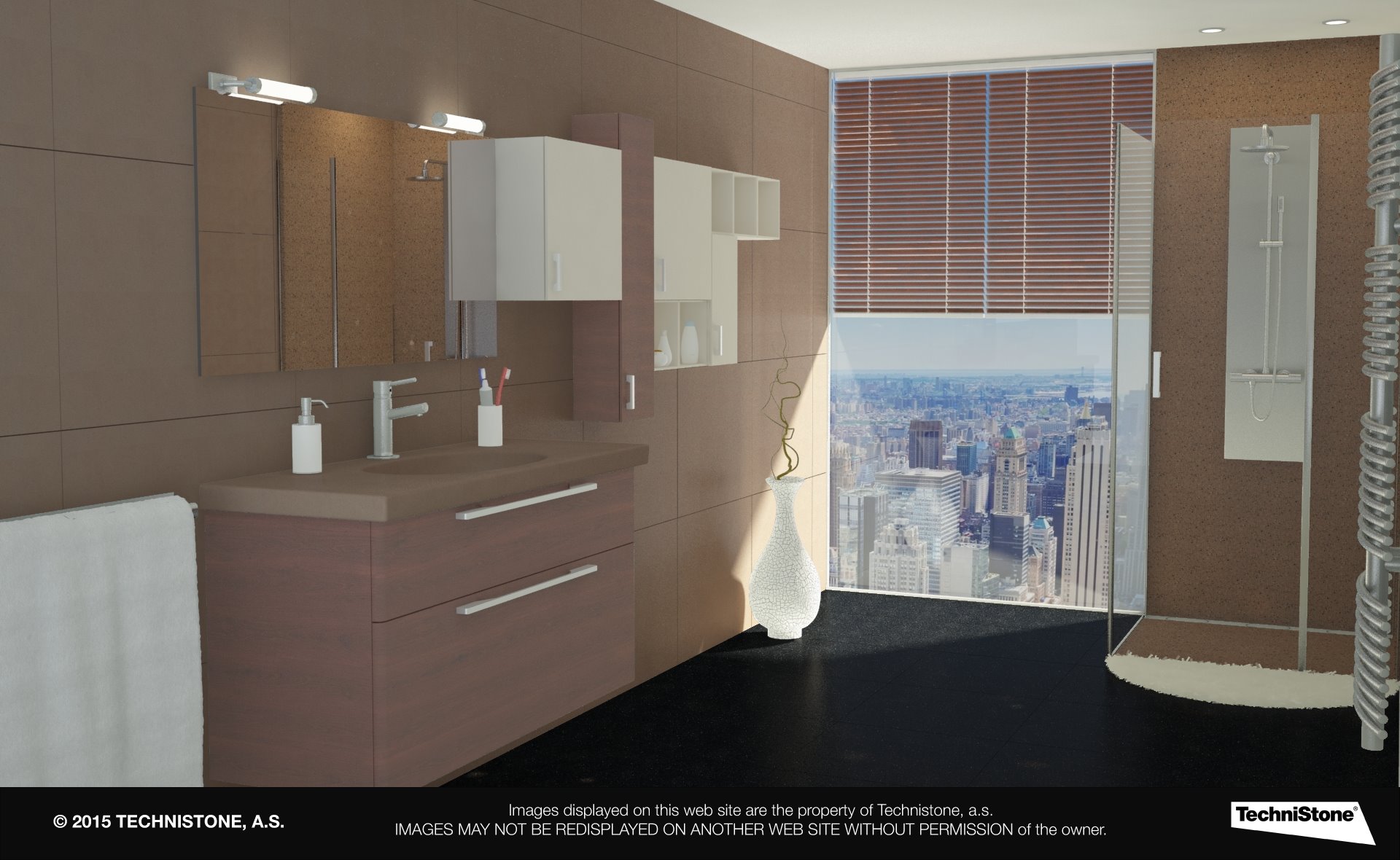Modern bathroom