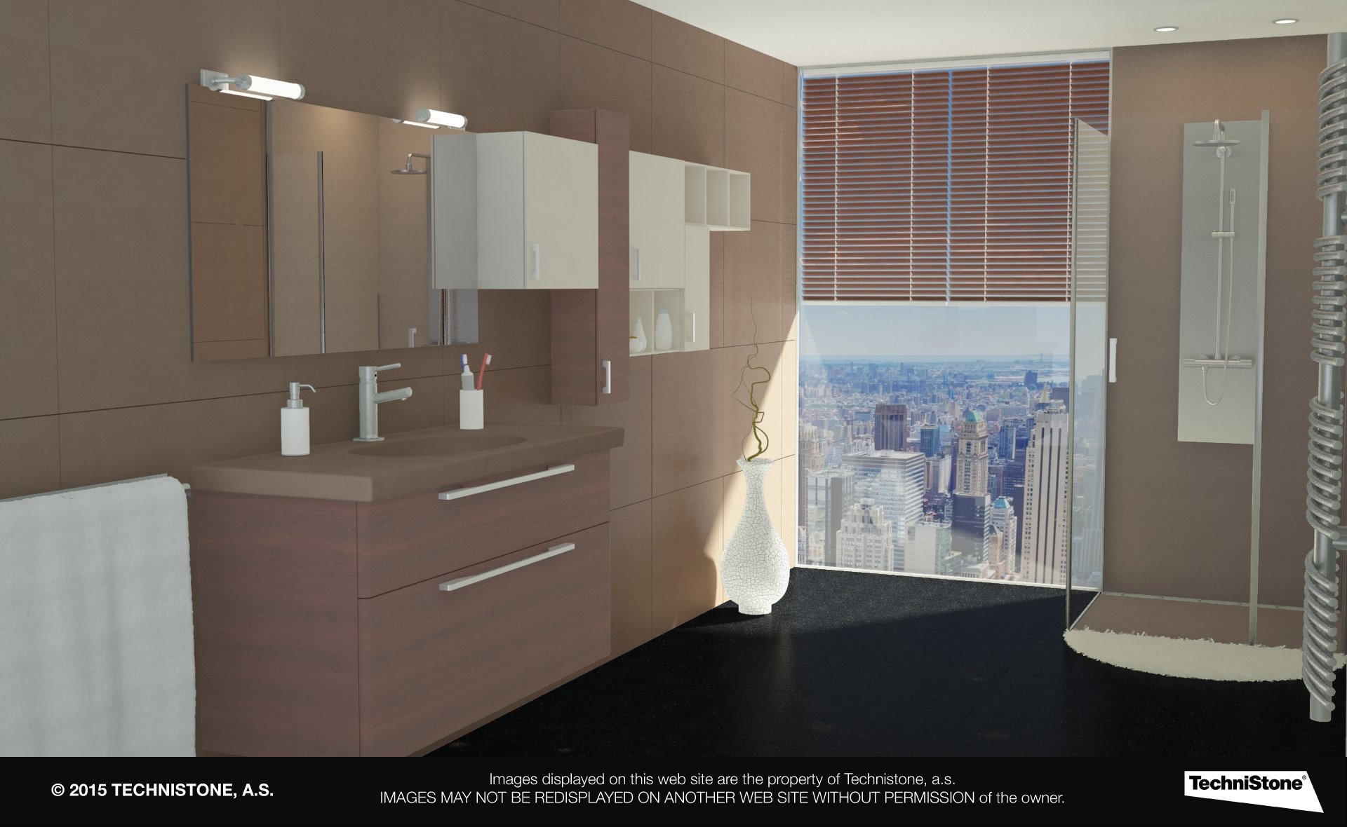 Modern bathroom
