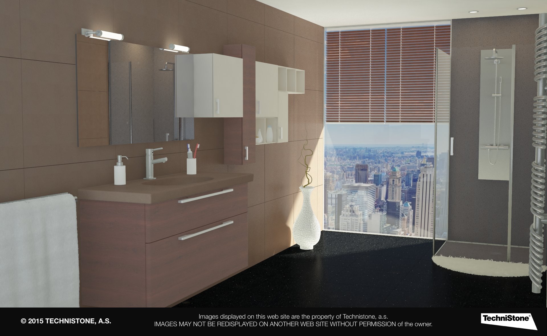 Modern bathroom