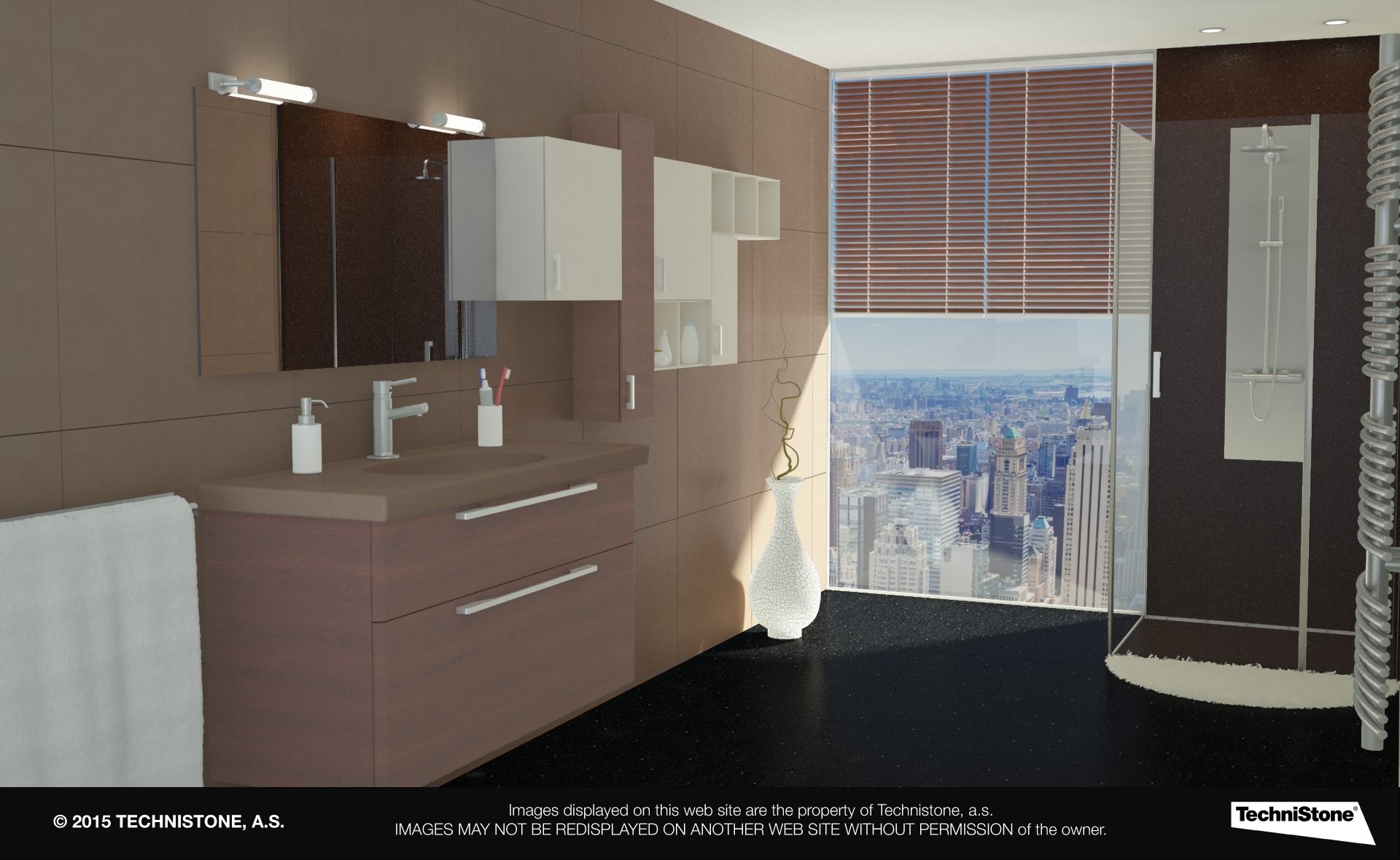 Modern bathroom
