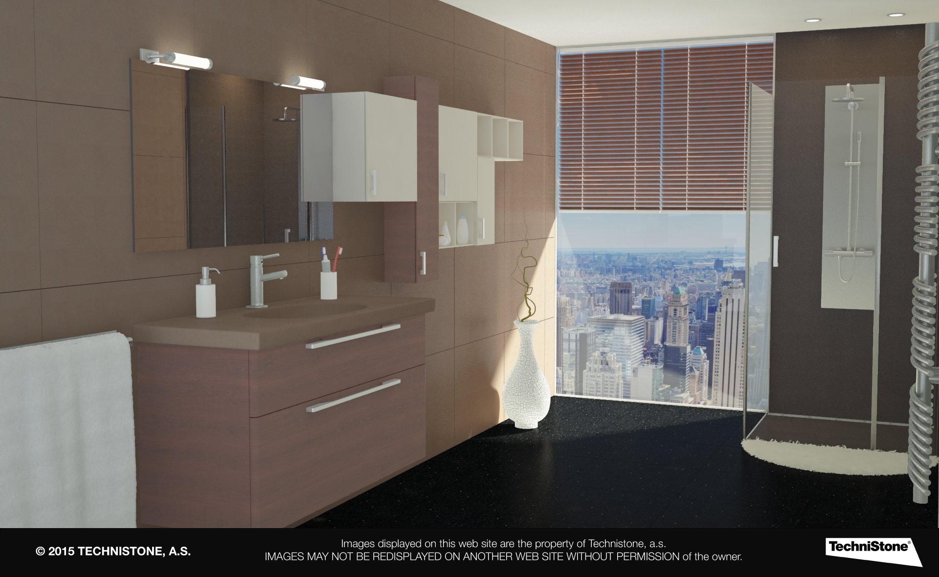 Modern bathroom