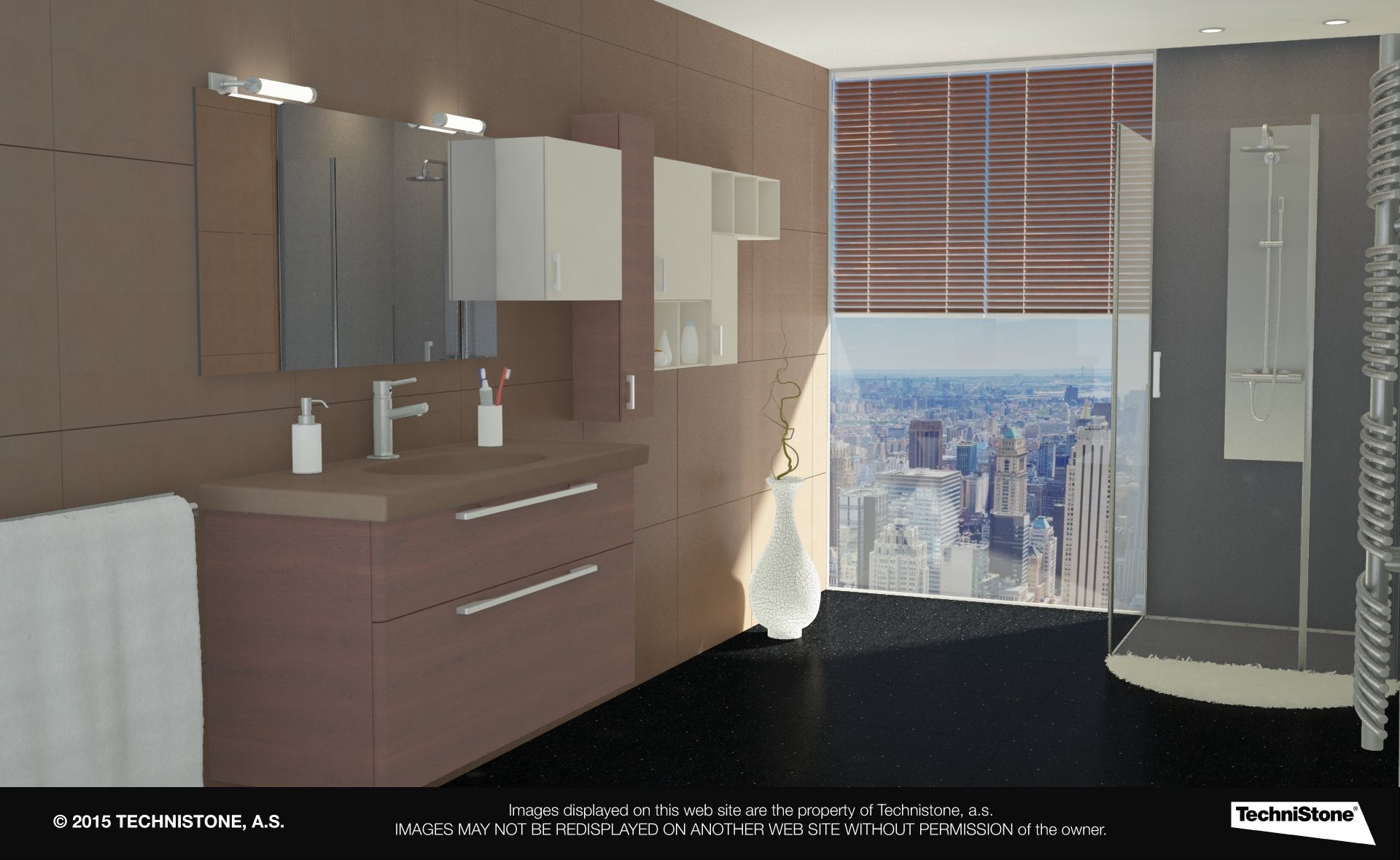 Modern bathroom