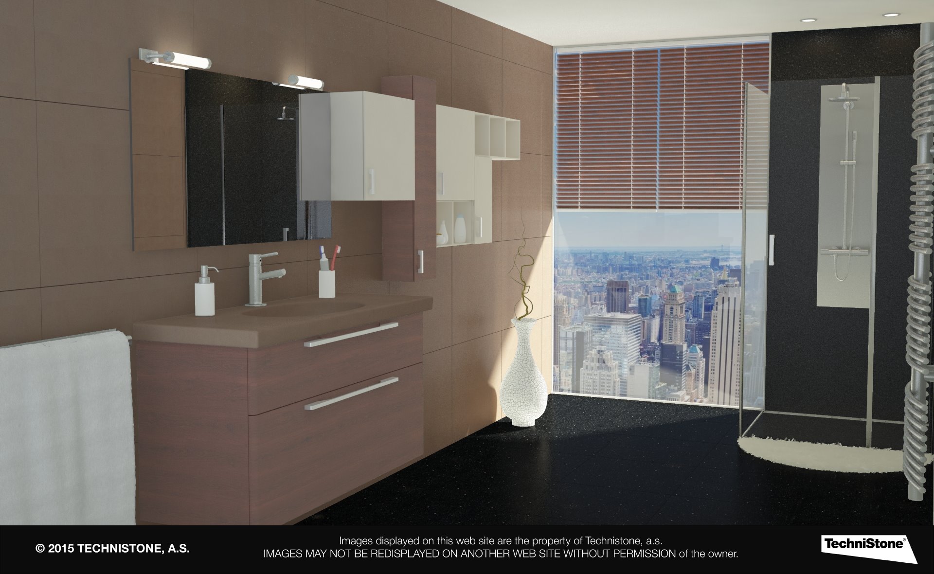 Modern bathroom
