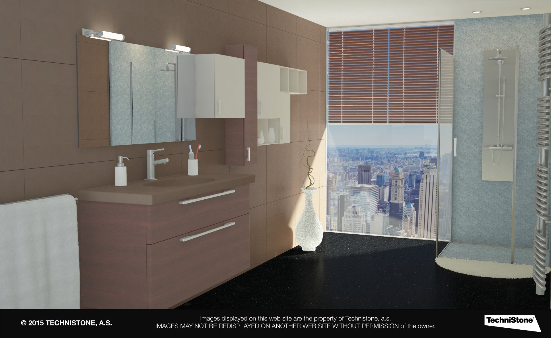 Modern bathroom