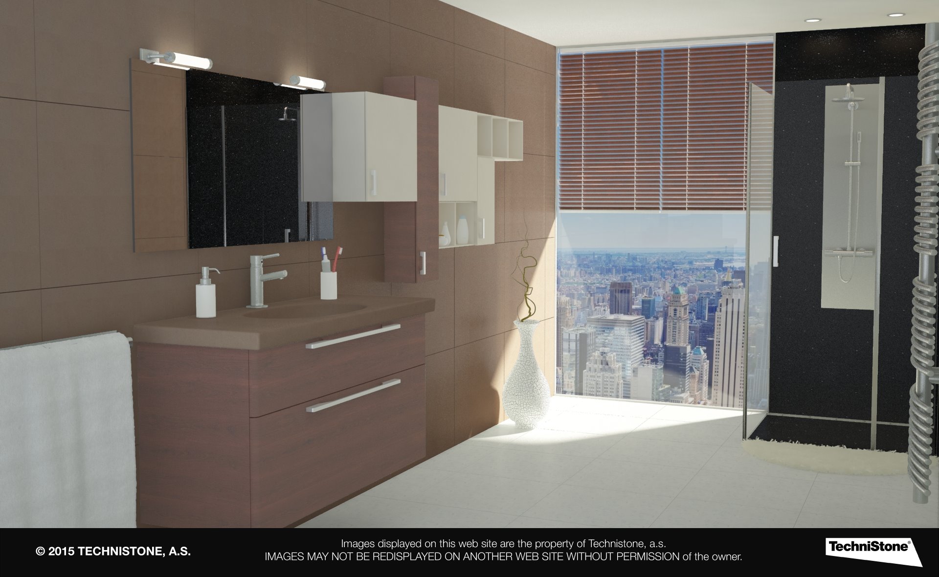 Modern bathroom