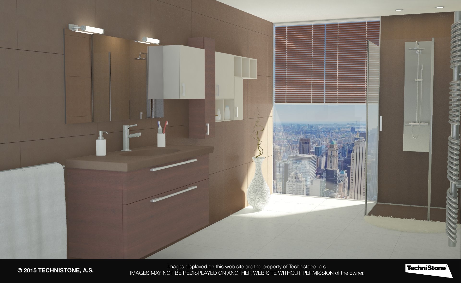 Modern bathroom