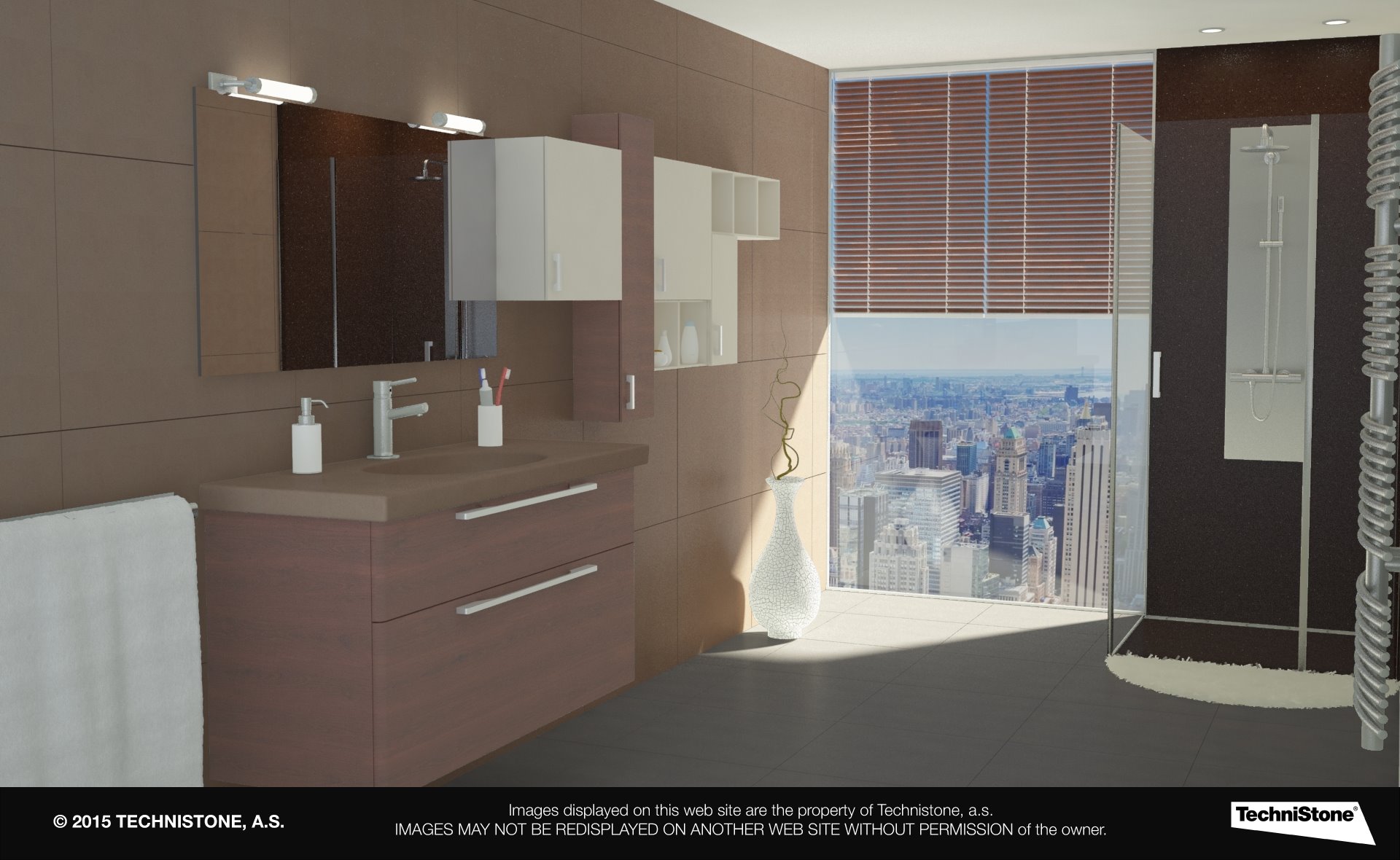 Modern bathroom