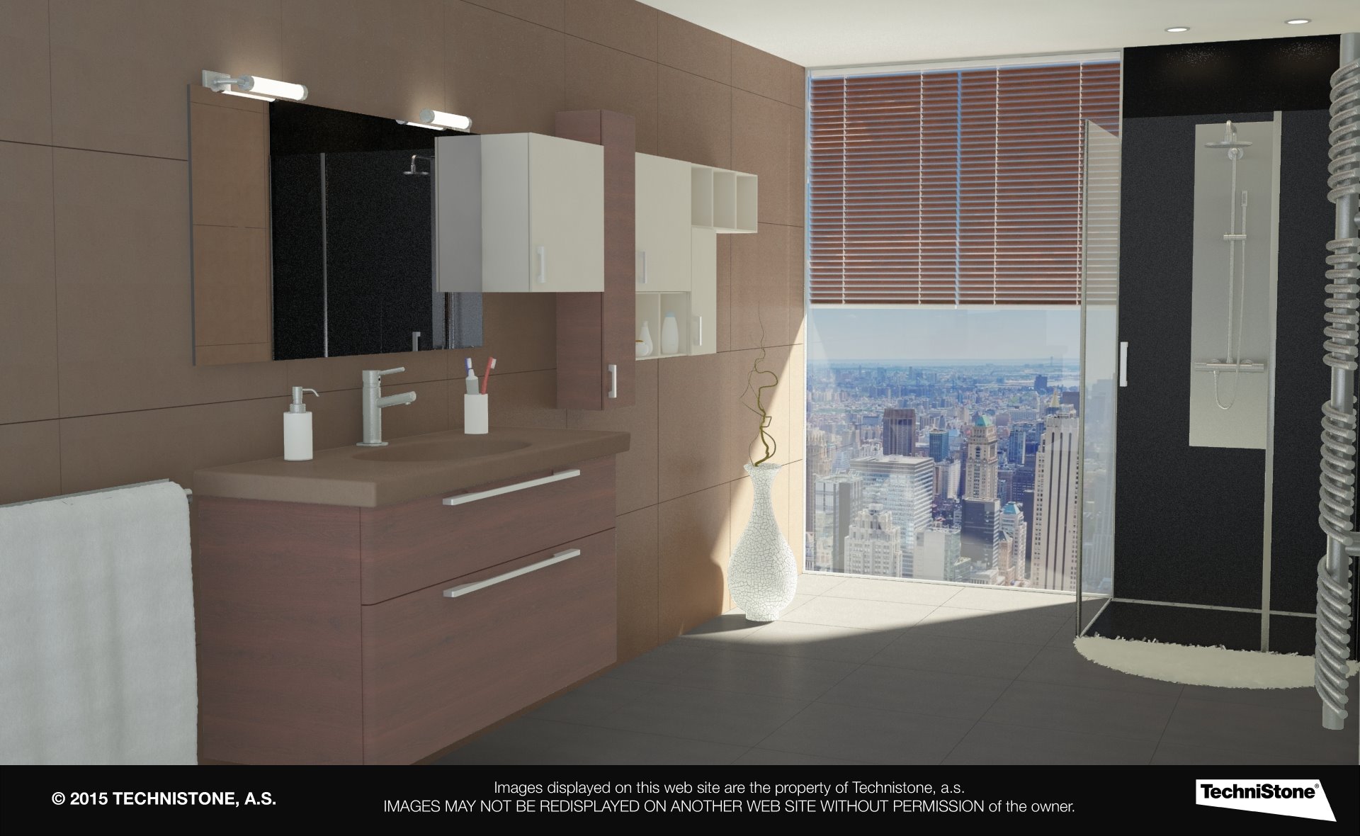 Modern bathroom