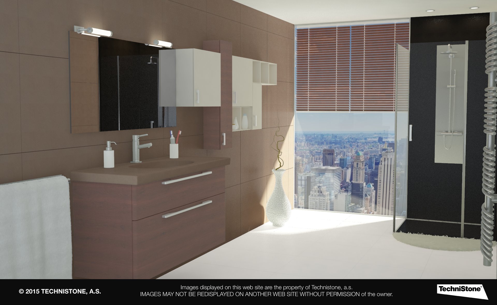 Modern bathroom
