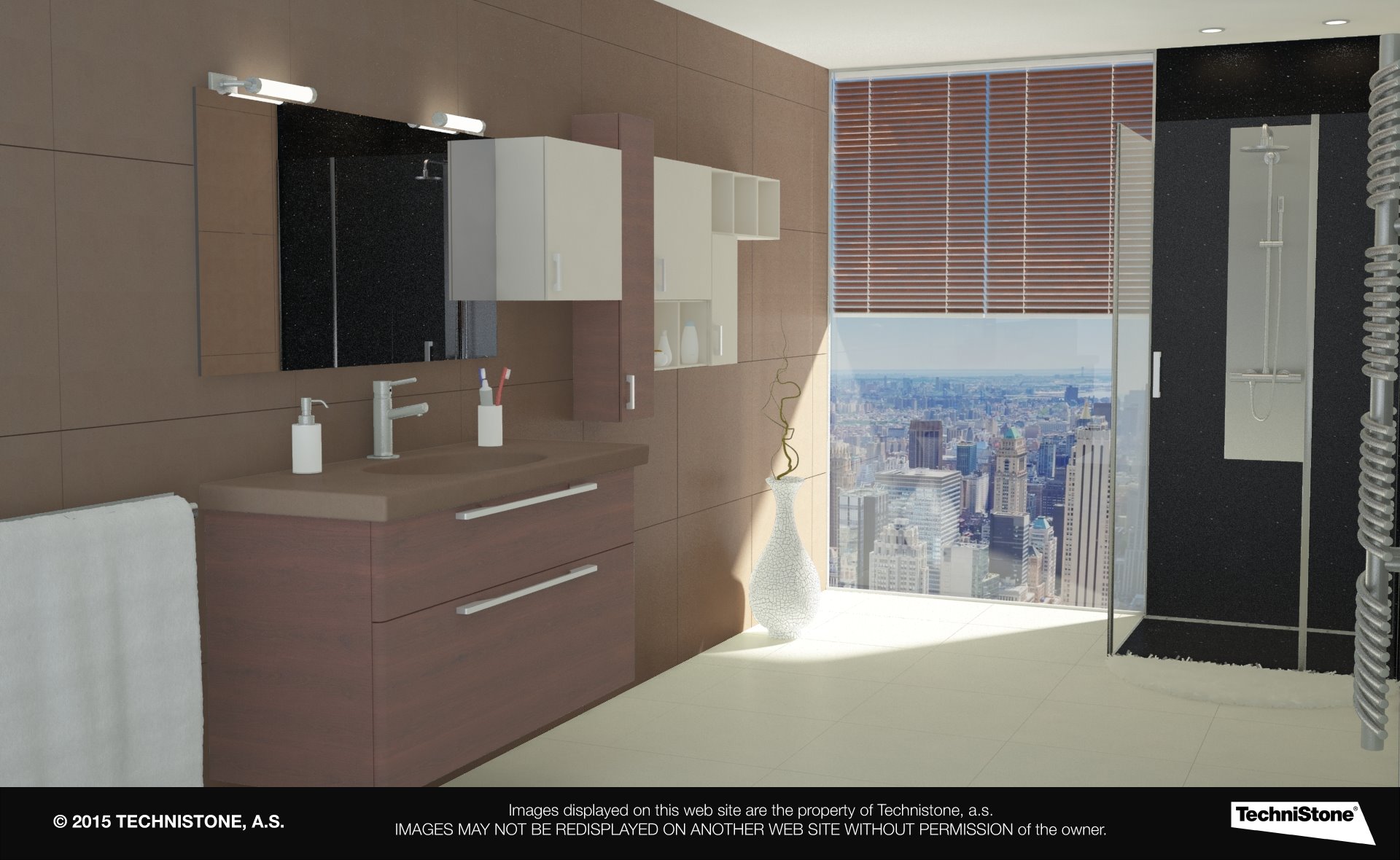Modern bathroom