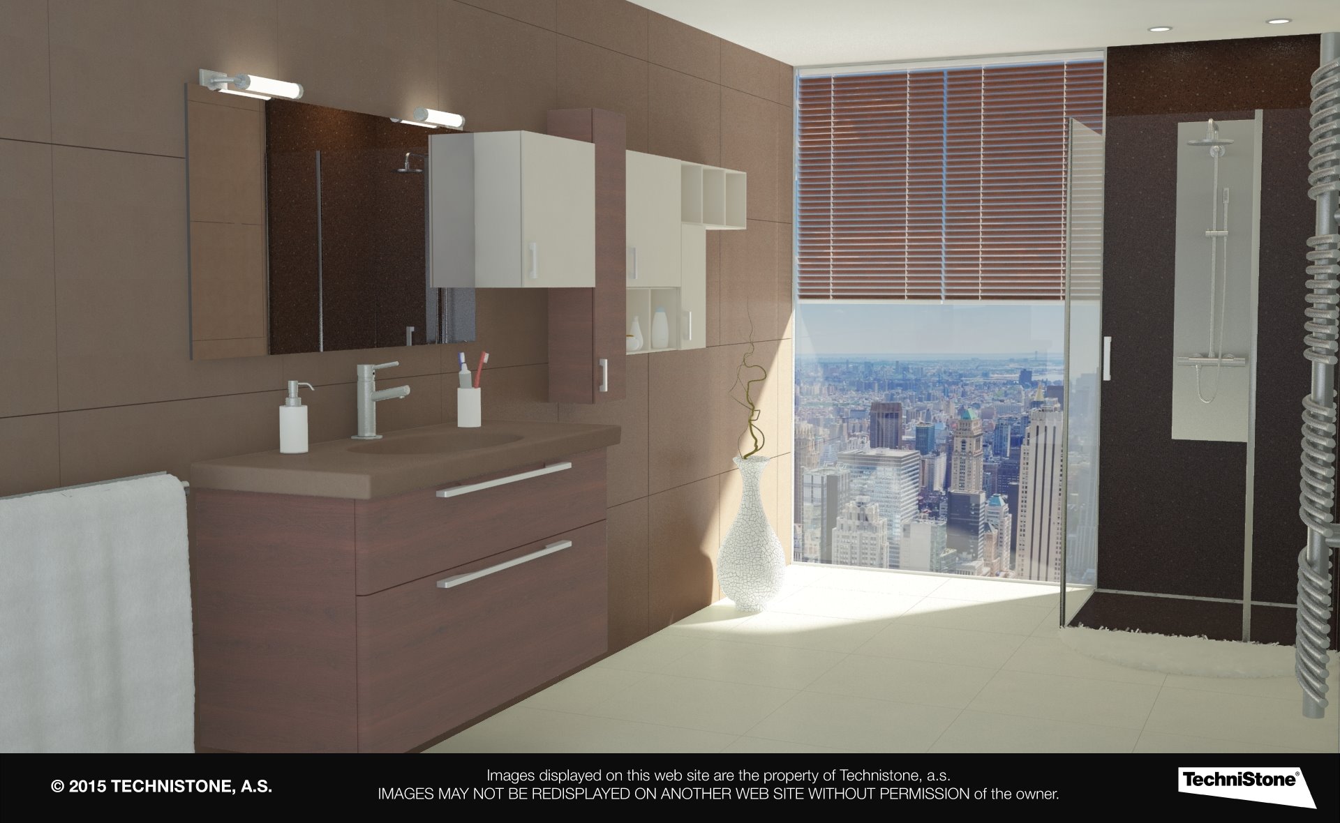 Modern bathroom