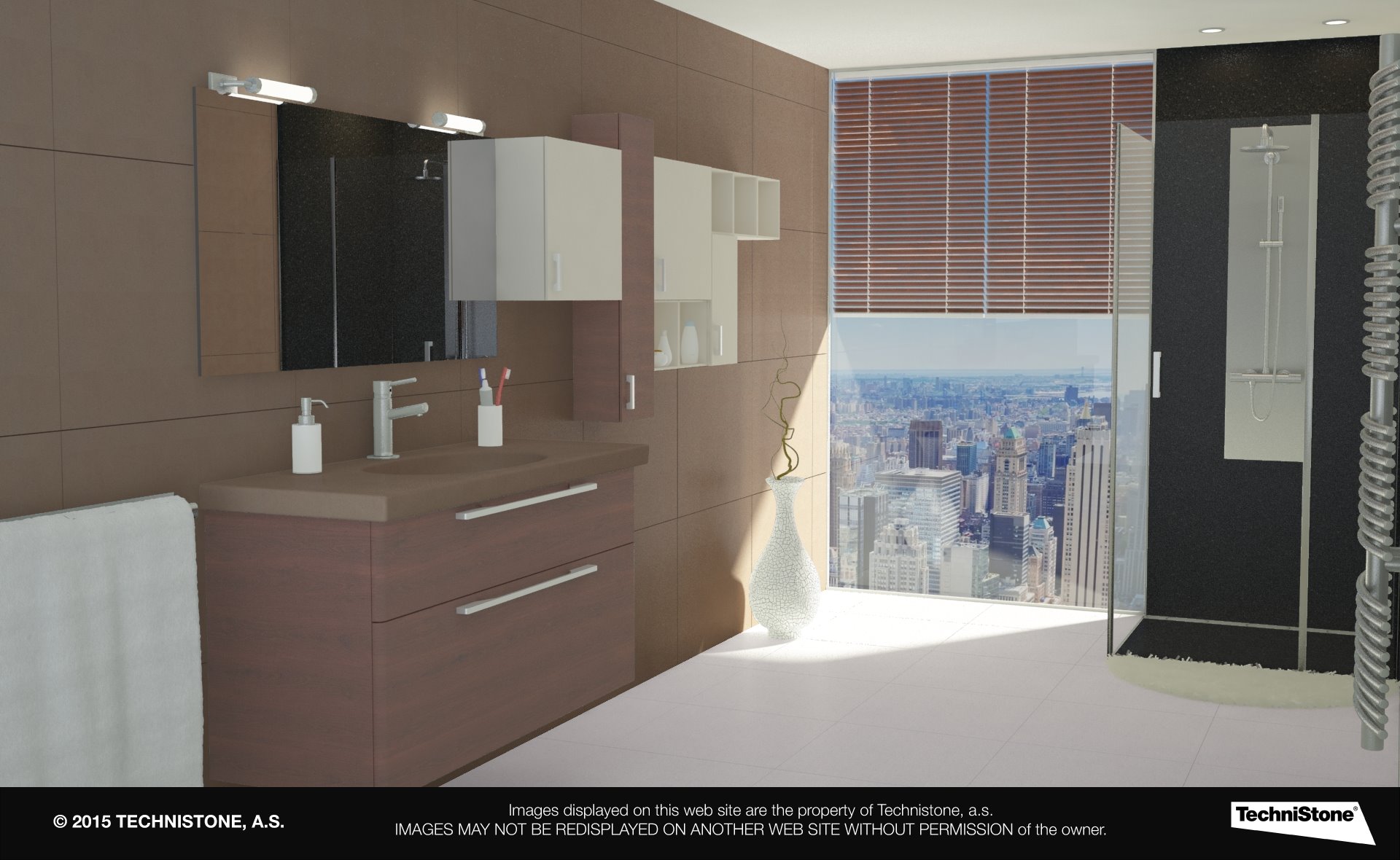 Modern bathroom