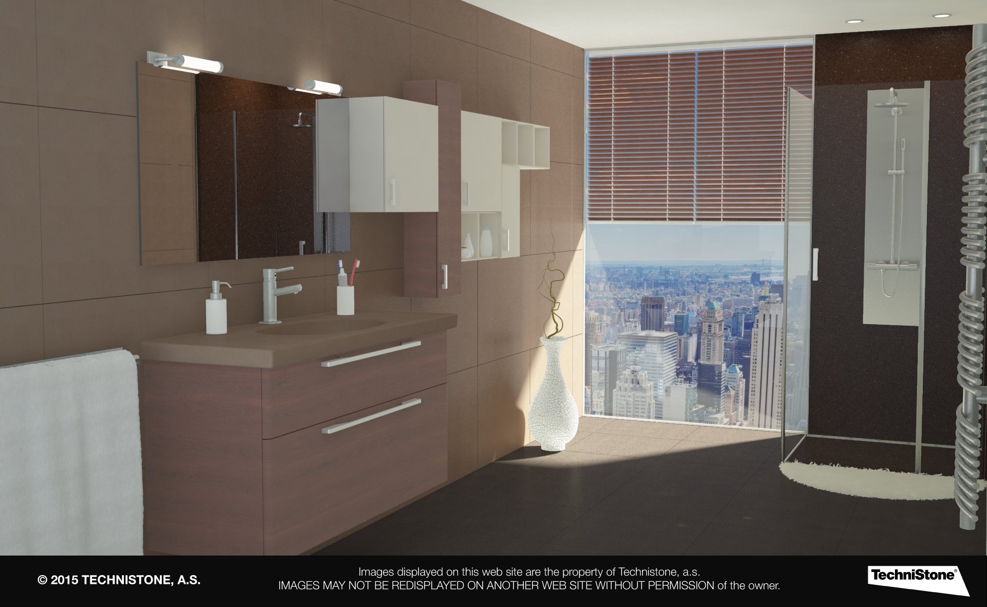 Modern bathroom