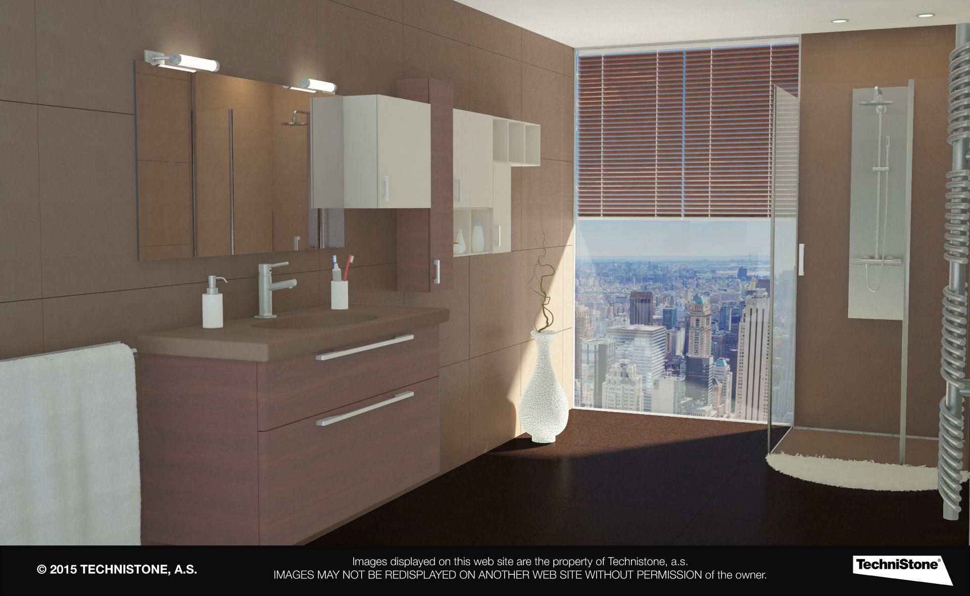 Modern bathroom