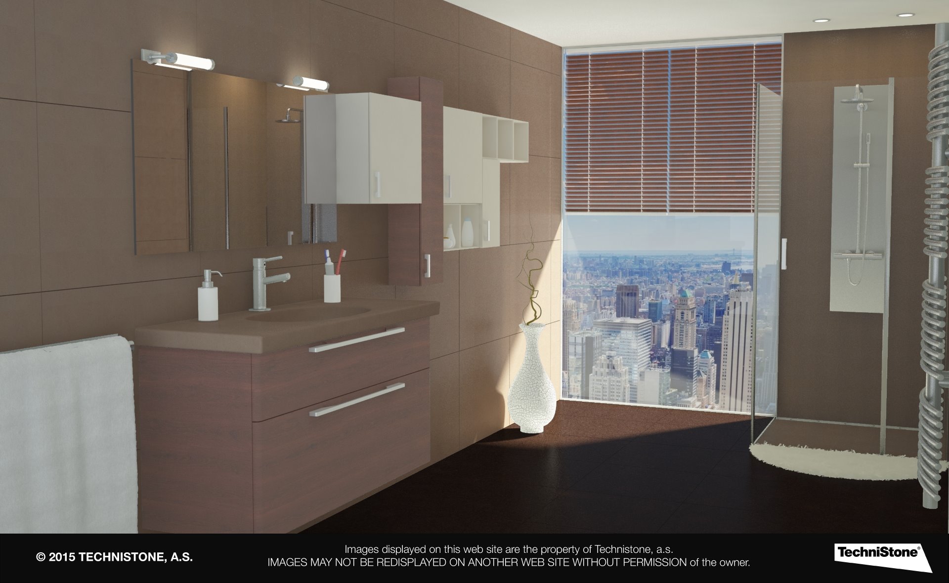 Modern bathroom