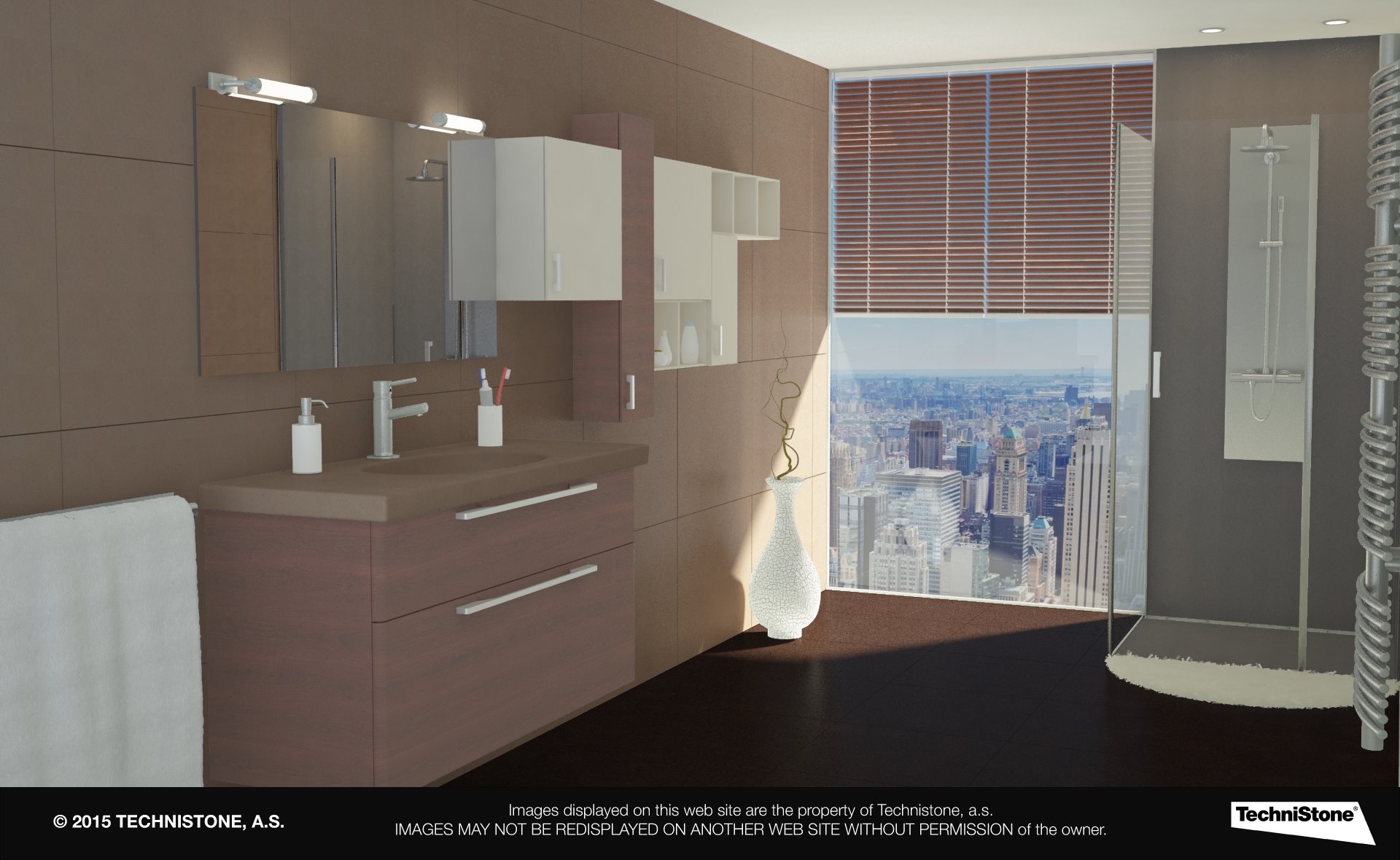 Modern bathroom