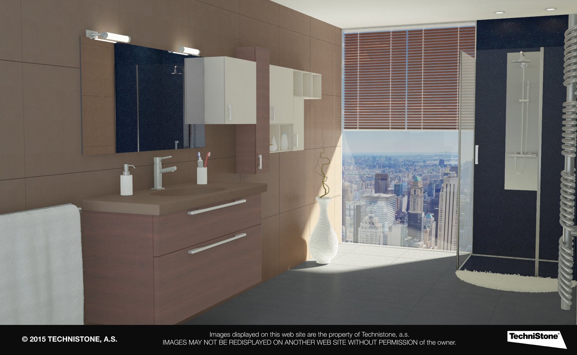 Modern bathroom