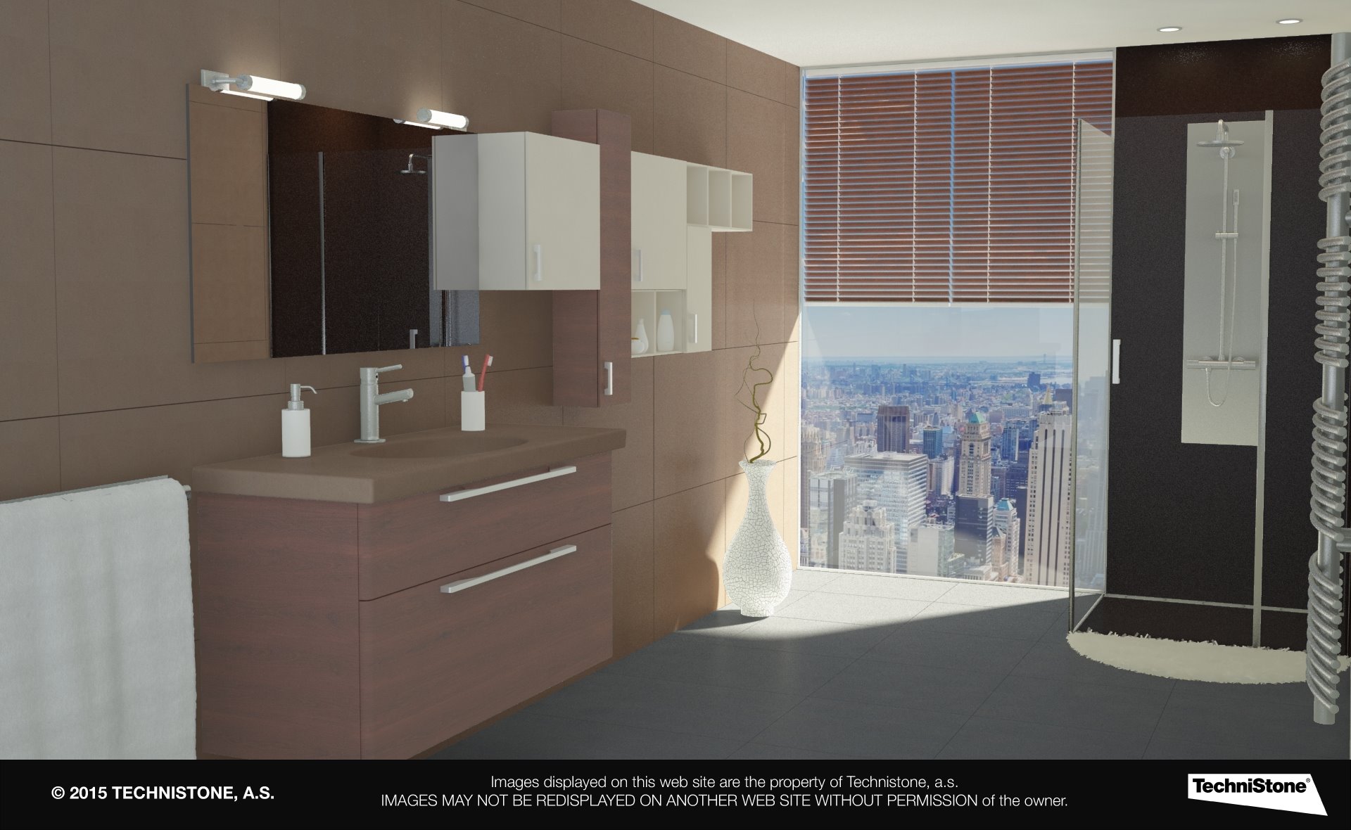 Modern bathroom