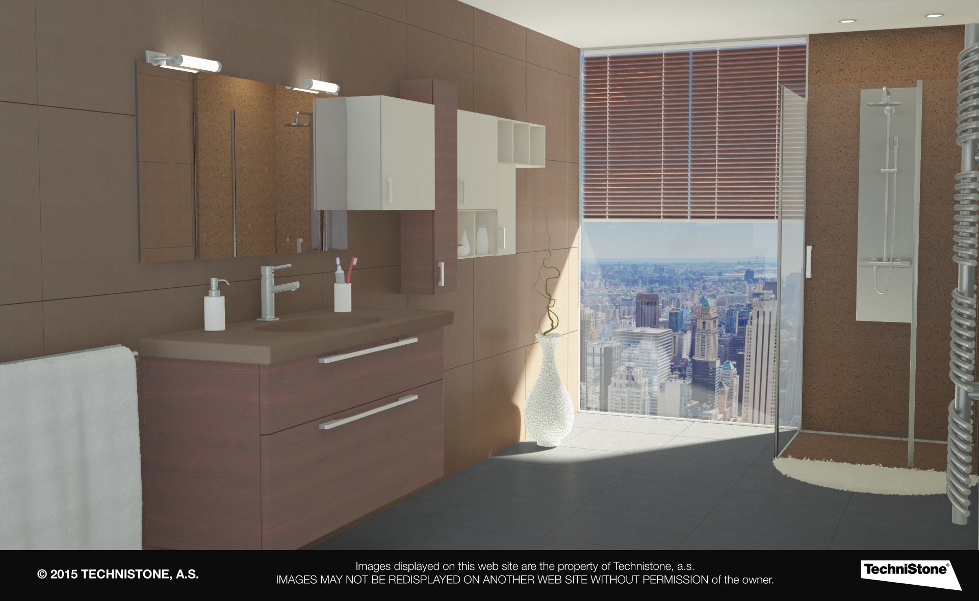 Modern bathroom
