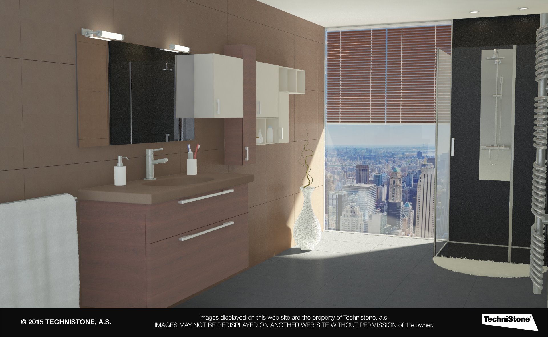Modern bathroom