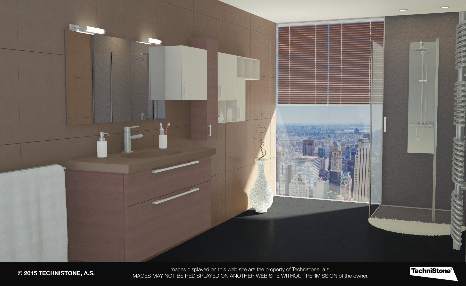 Modern bathroom
