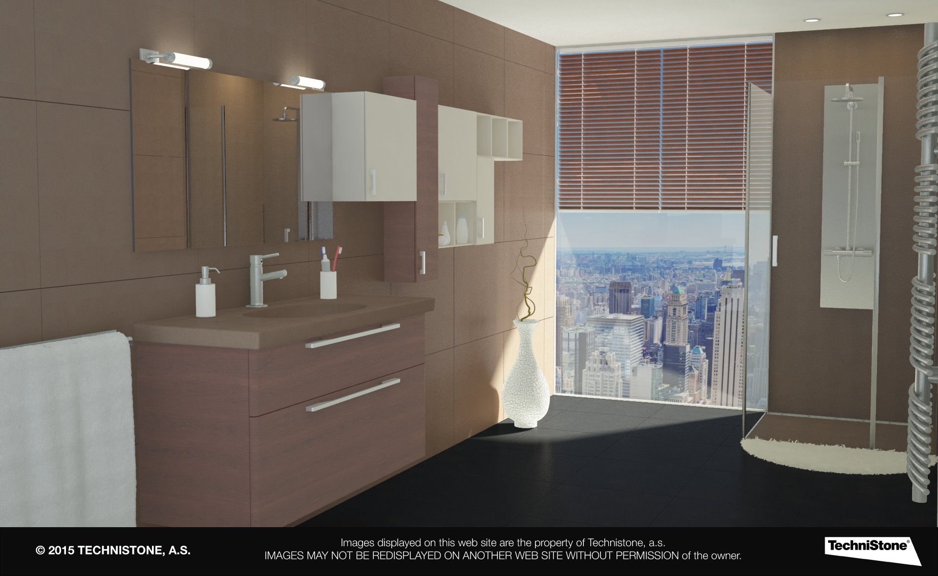 Modern bathroom