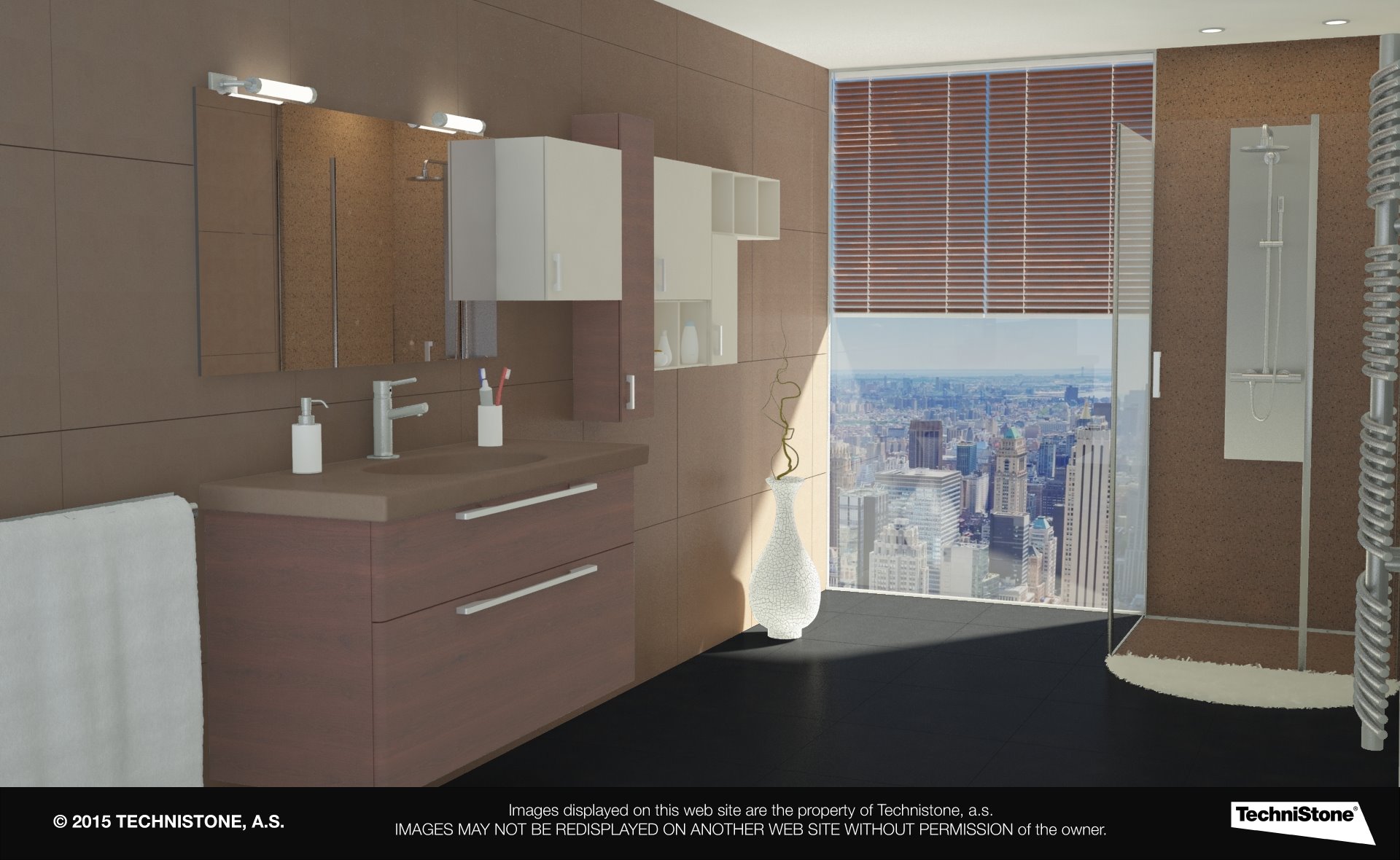 Modern bathroom