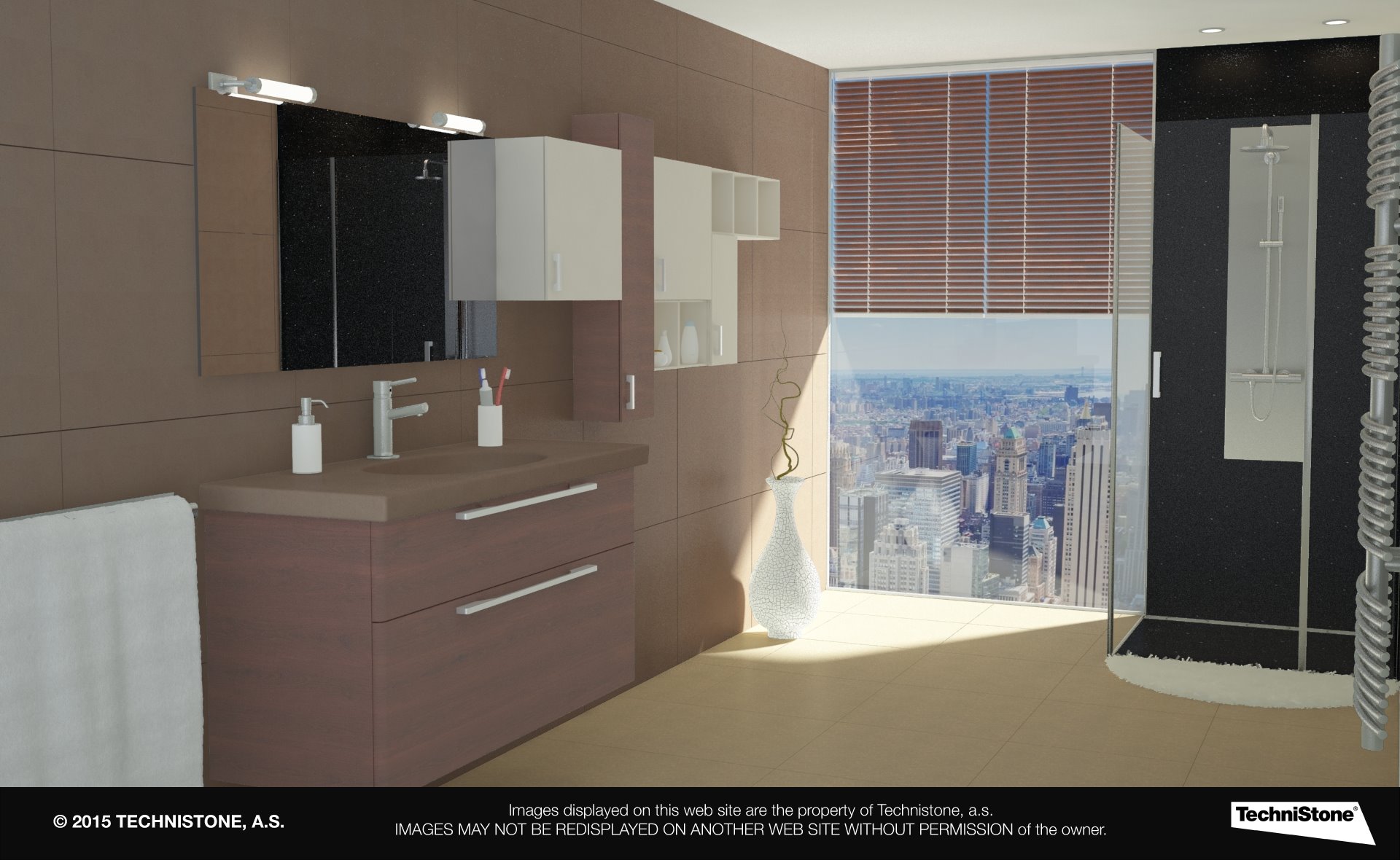 Modern bathroom