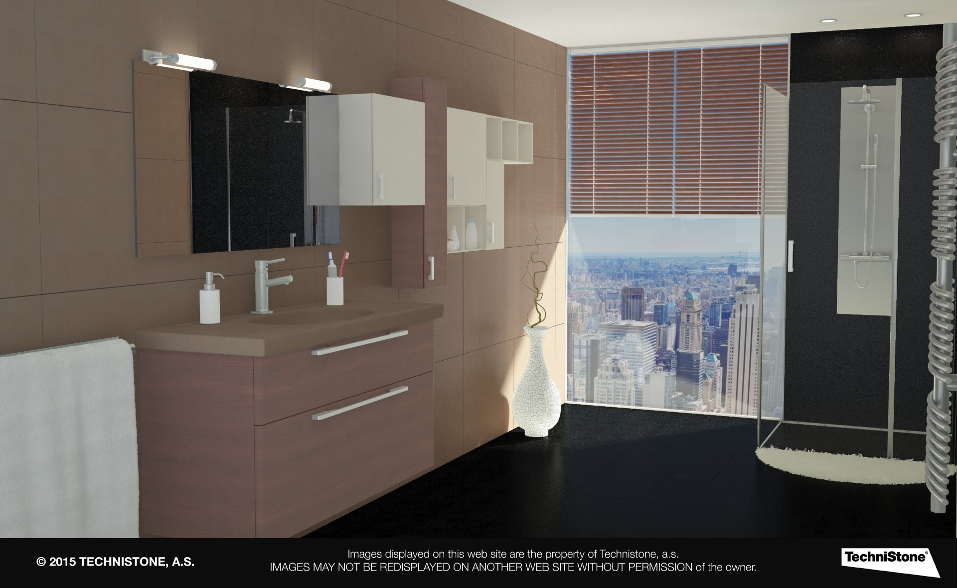 Modern bathroom