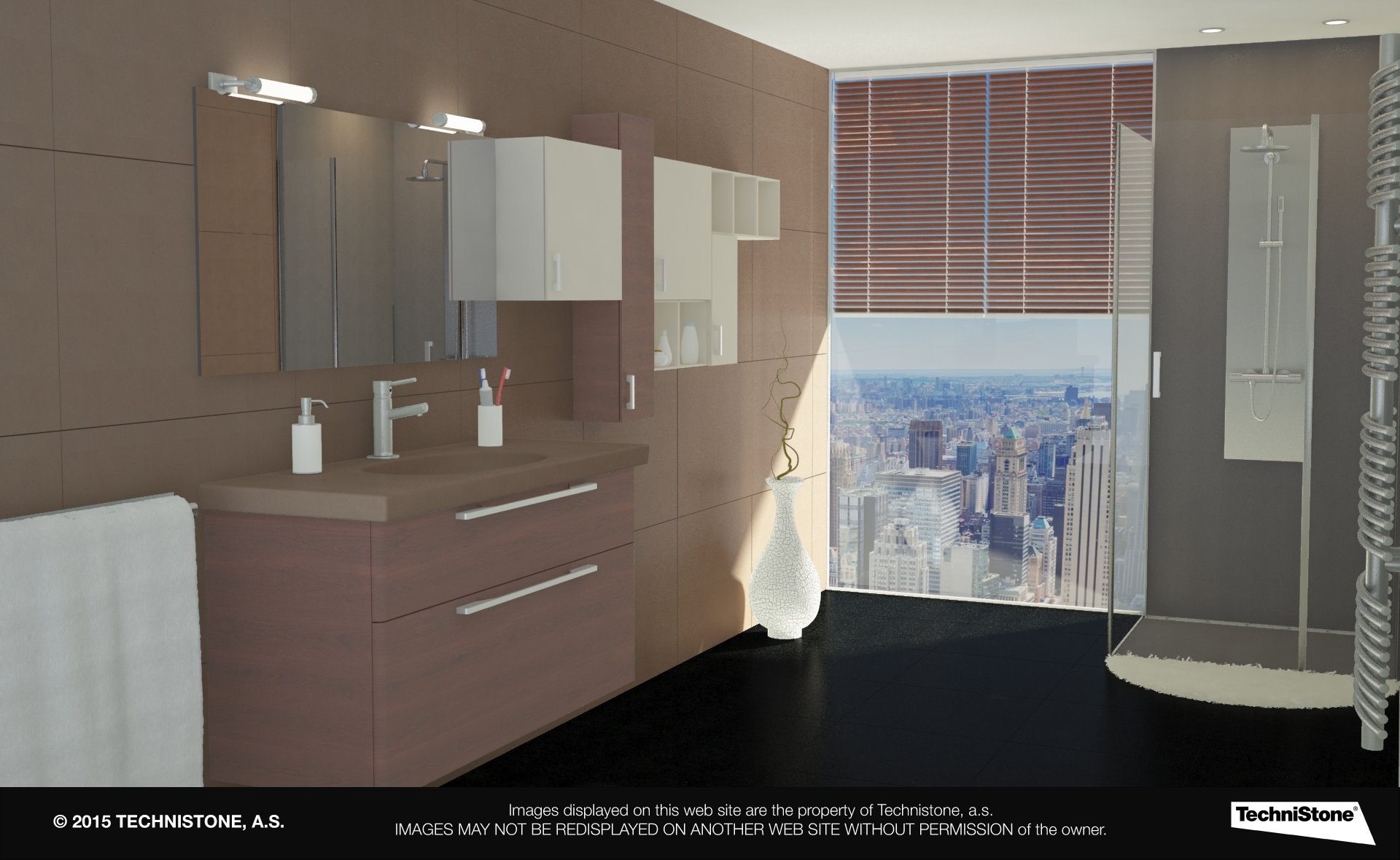 Modern bathroom