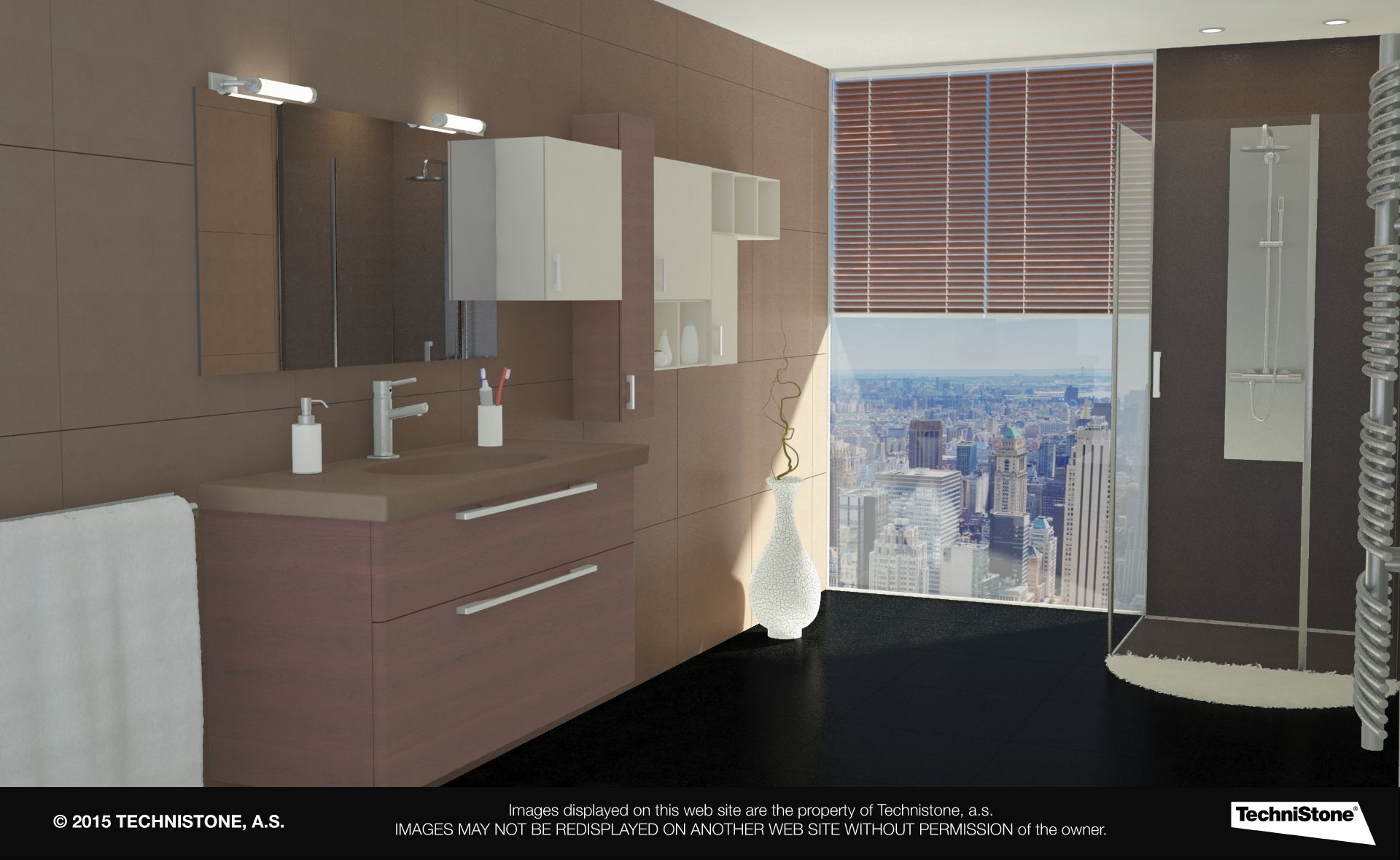 Modern bathroom